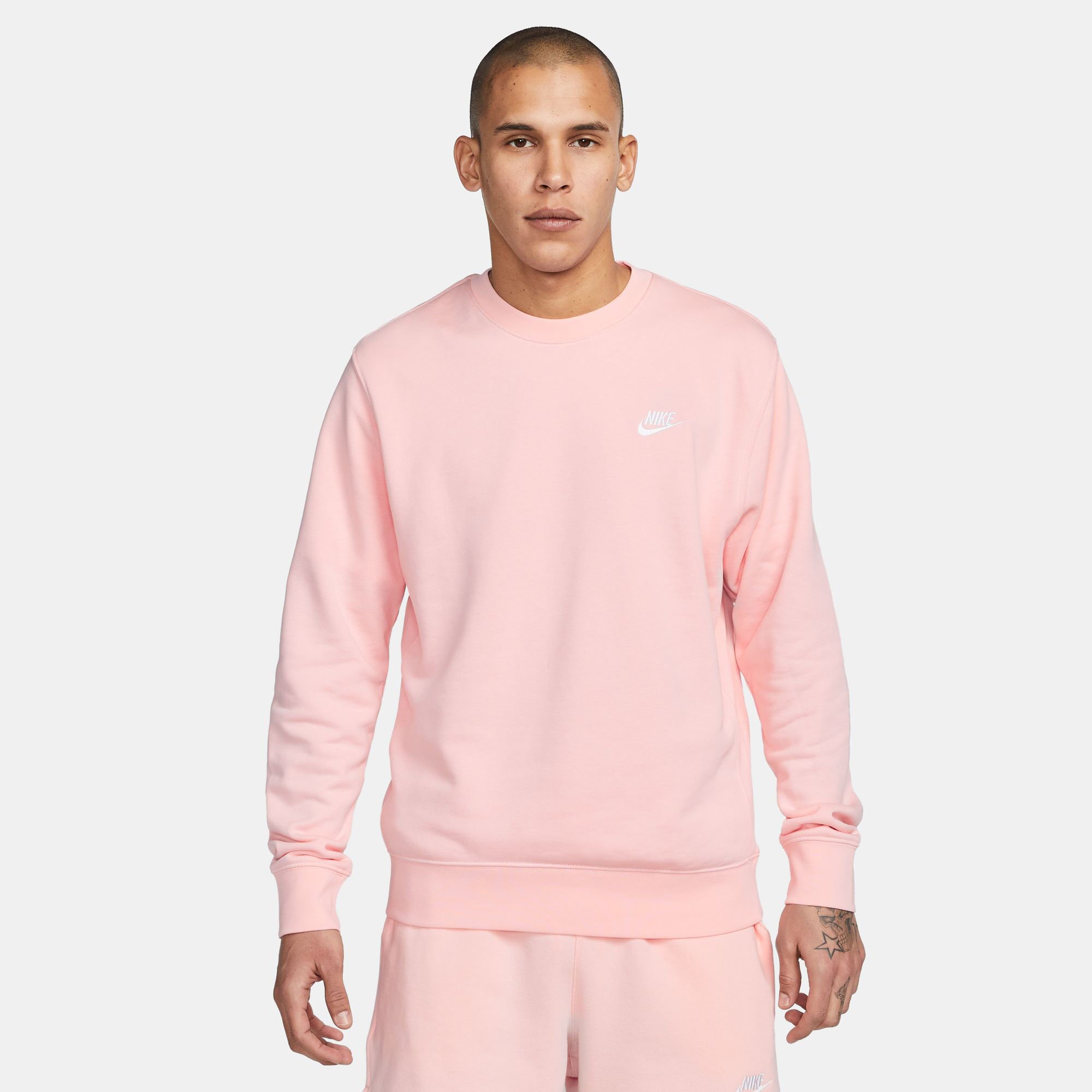 Buy Nike French Terry Sweatshirt Men Pink online Running Point COM