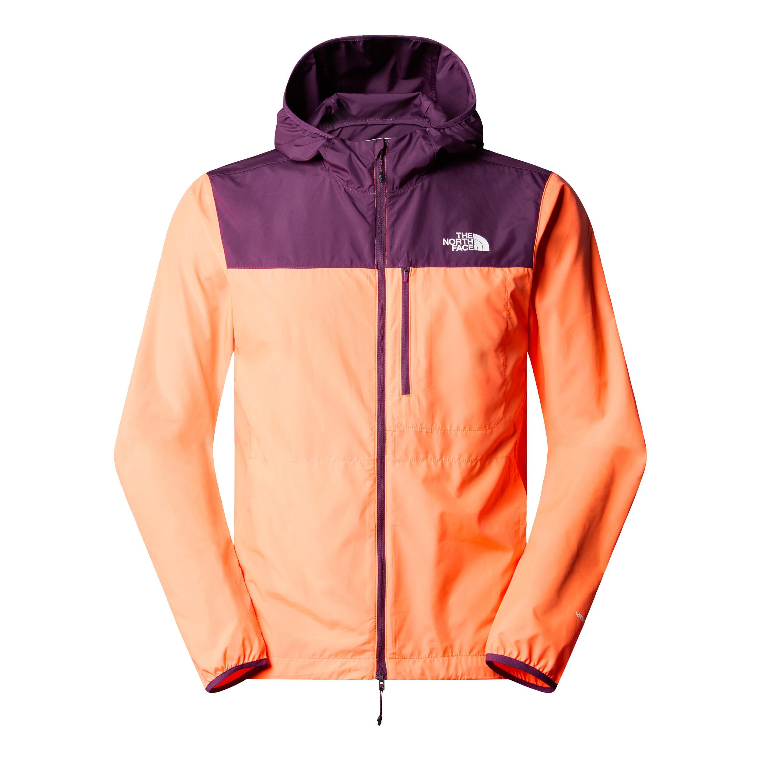 Purple and orange north face jacket store