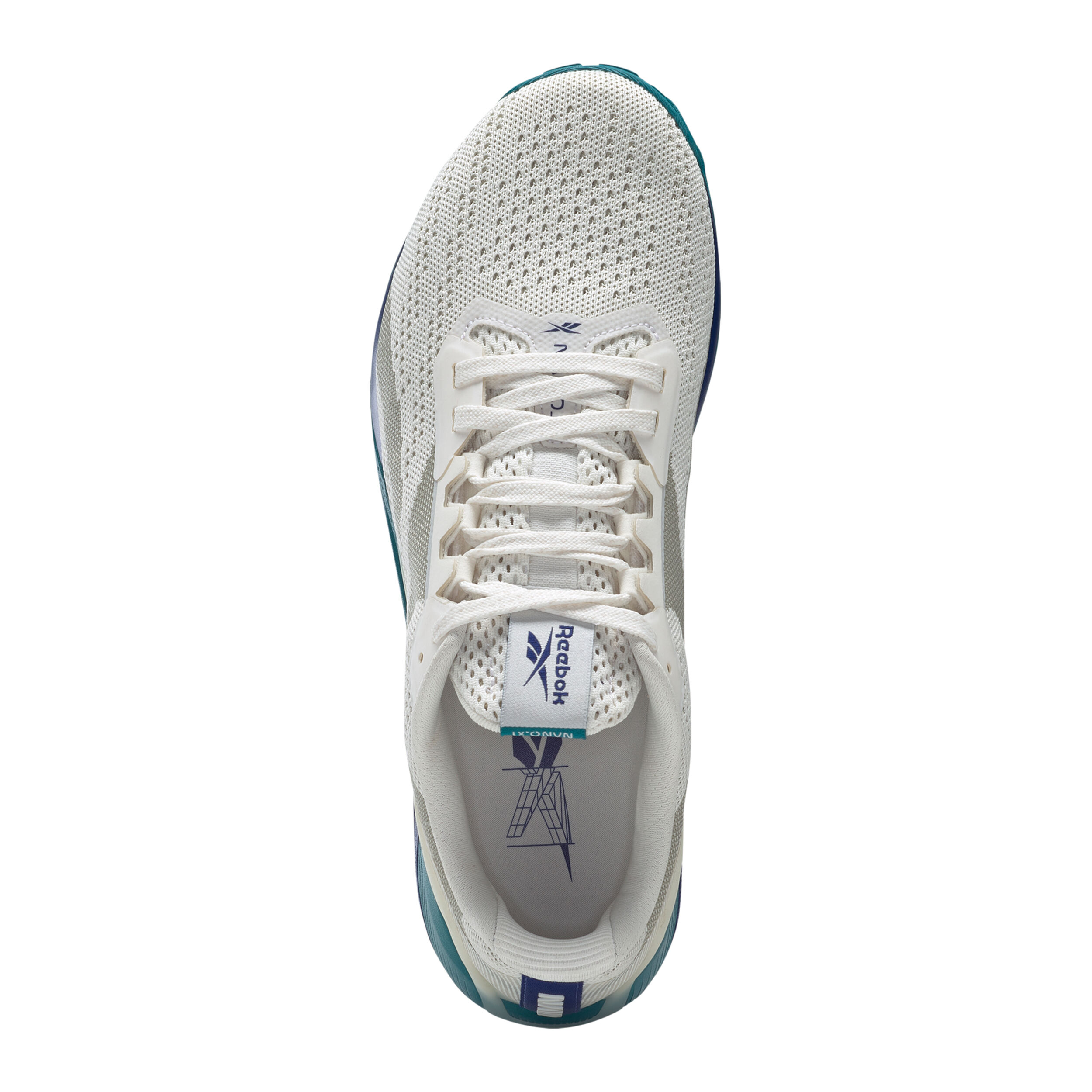 Buy Reebok Nano X1 Fitness Shoe Men White Petrol in size 44 5 online Running Point COM