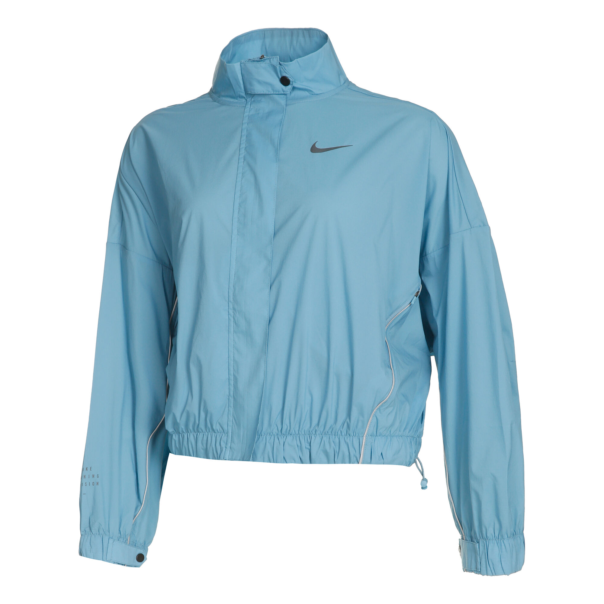 Buy Nike Division Running Jacket Women Blue, Black online
