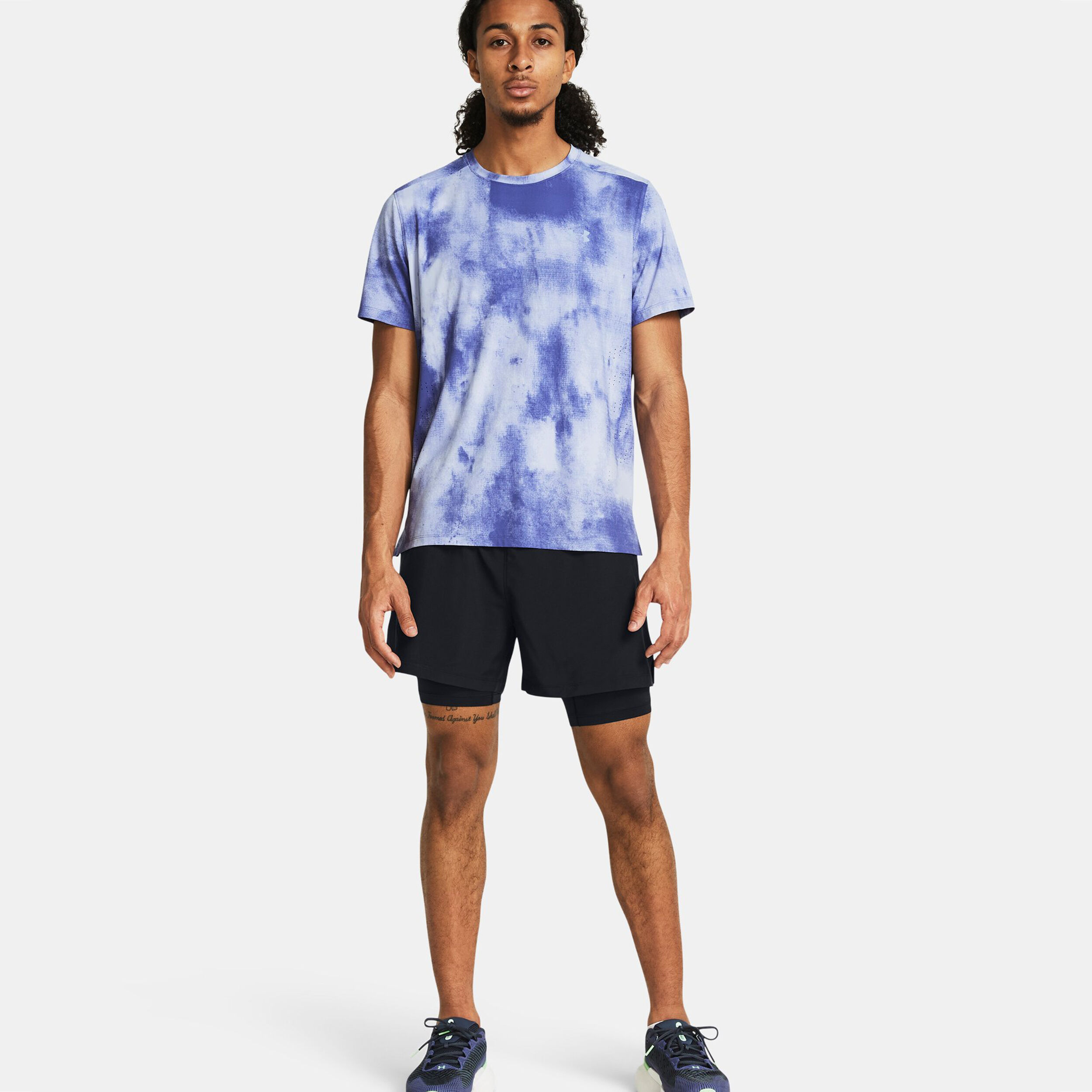 Buy Under Armour Launch 5 Inch 2-in-1 Shorts Men Black