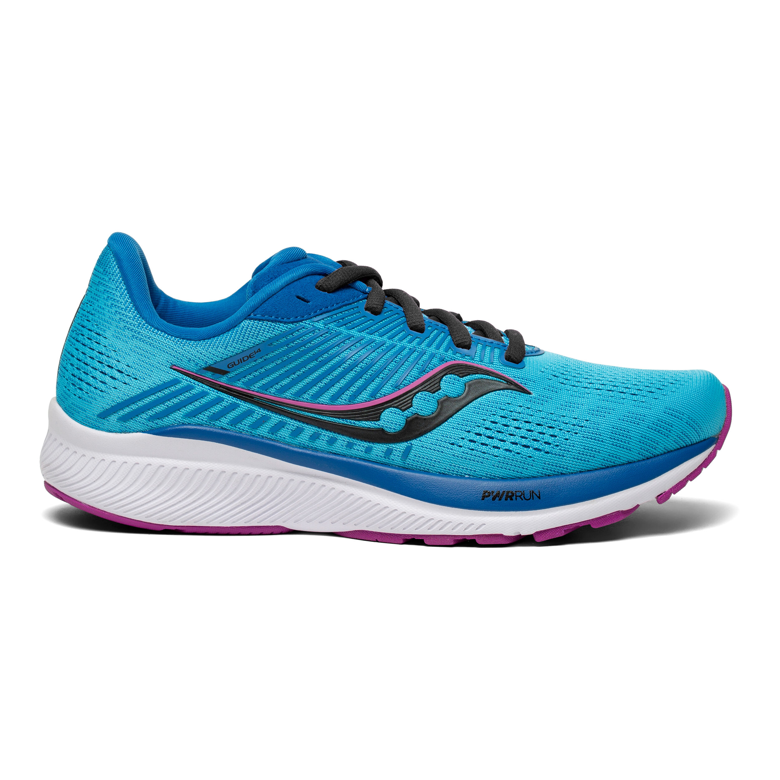Buy Saucony Guide 14 Stability Running Shoe Women Light Blue Multicoloured online Running Point COM