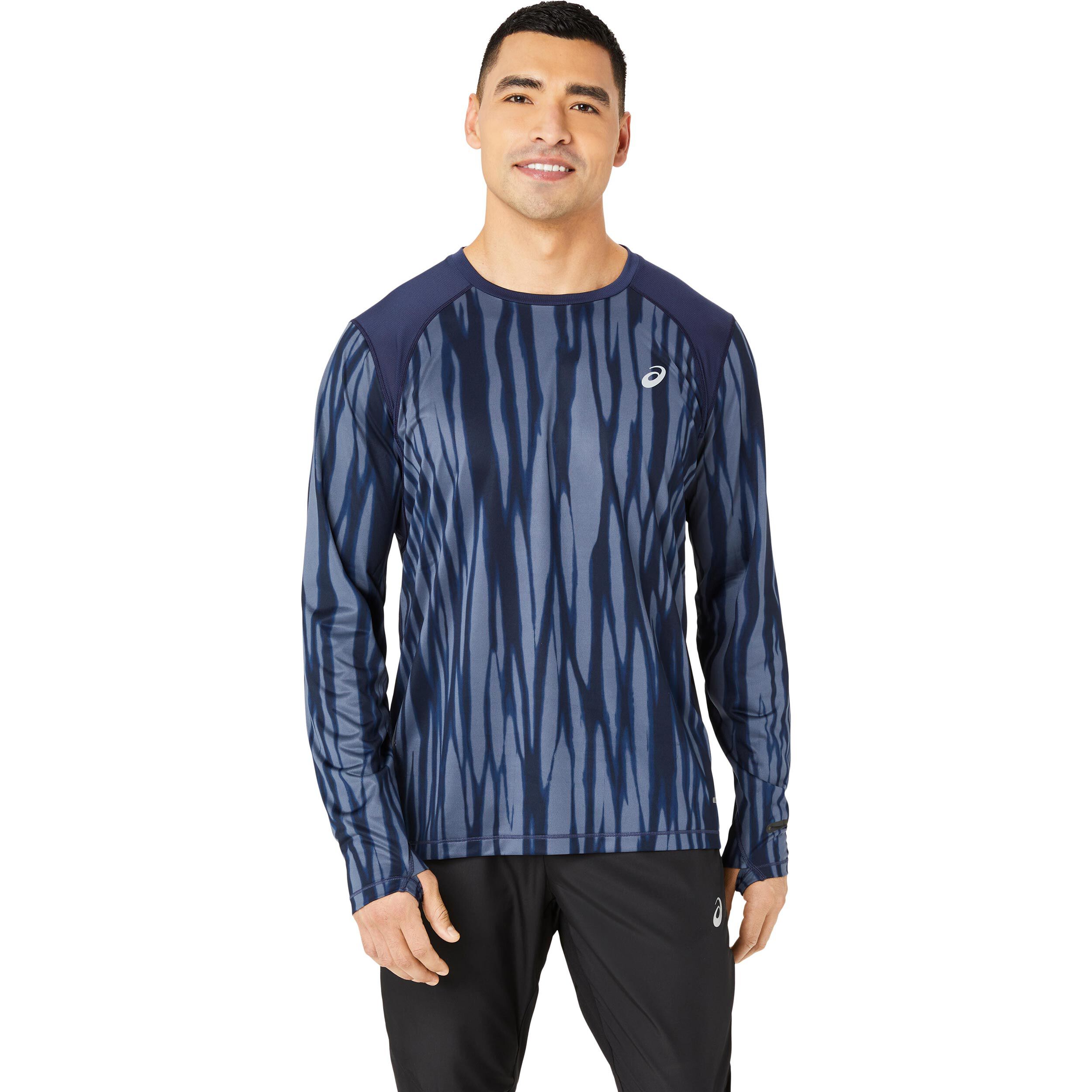 Buy ASICS Seamless Running Shirt Men Dark Blue online