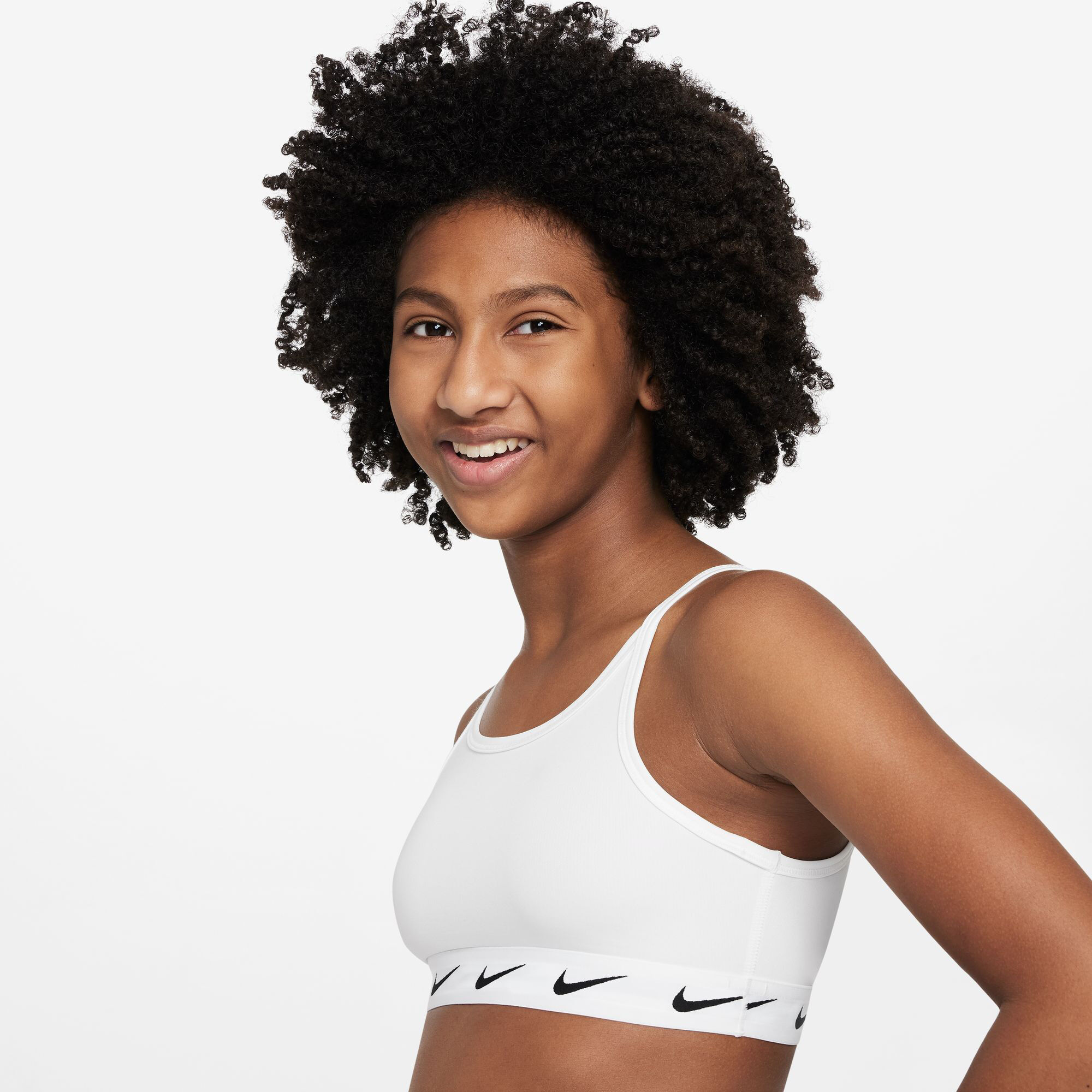 Buy Nike Dri Fit Big Kids Sports Bras Girls White Black online Running Point COM