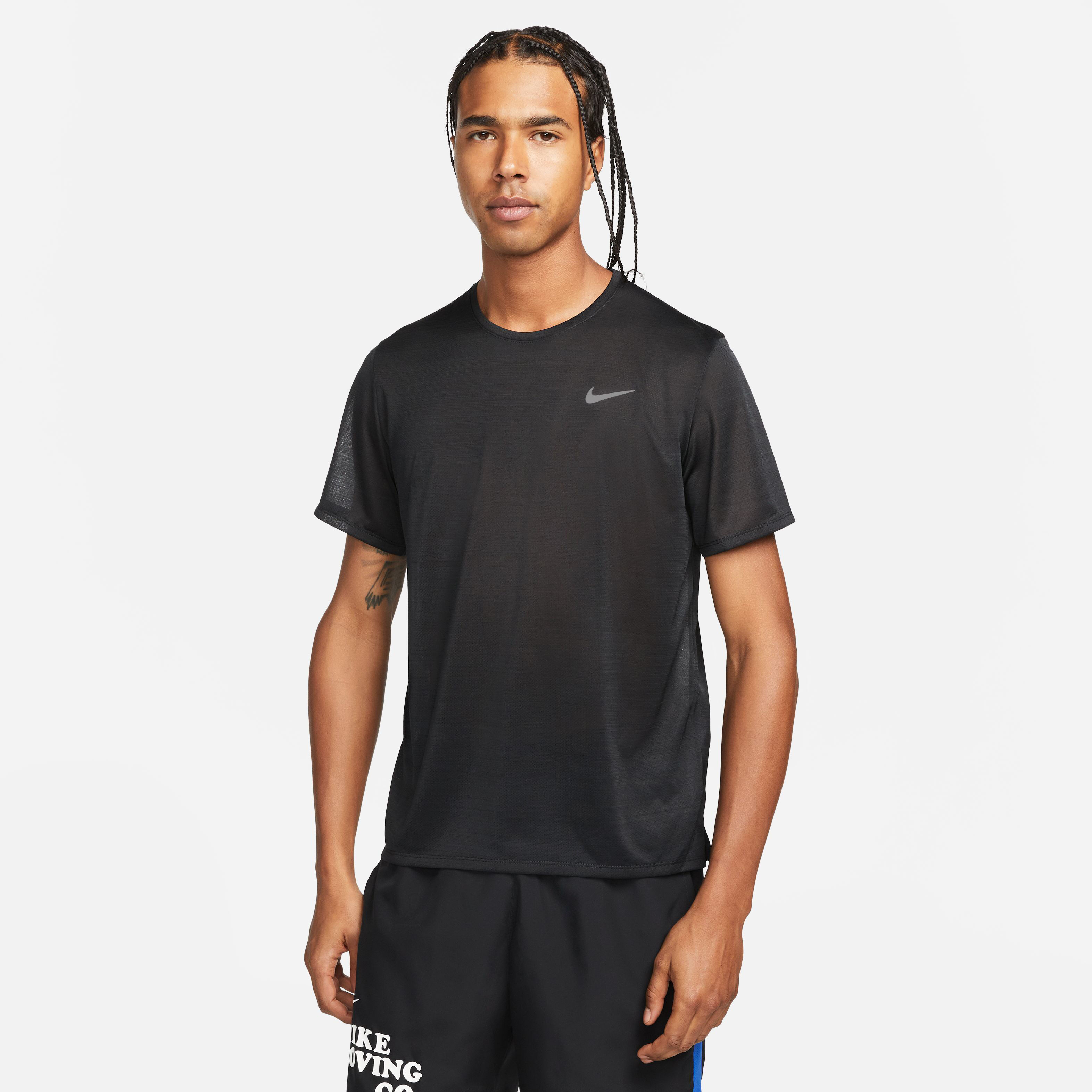 Nike breathe short sleeve t shirt mens discount