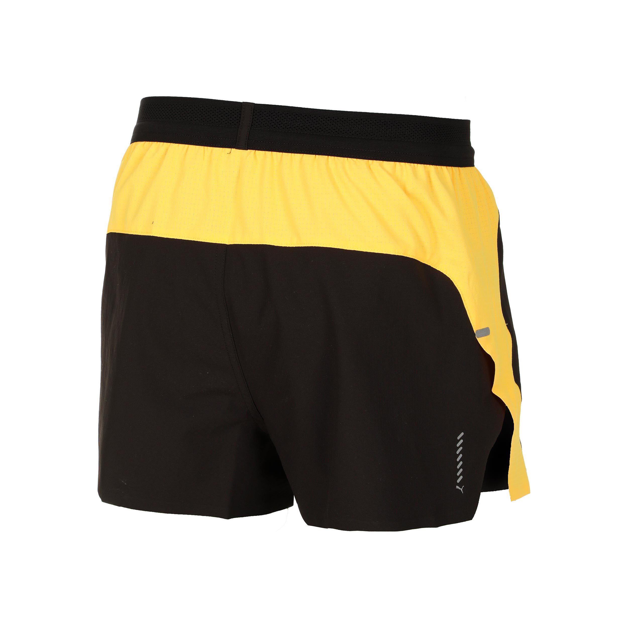 Puma shorts yellow best sale