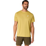 ASICS Clothing ASICS Core Running Shirt Men-Lime
