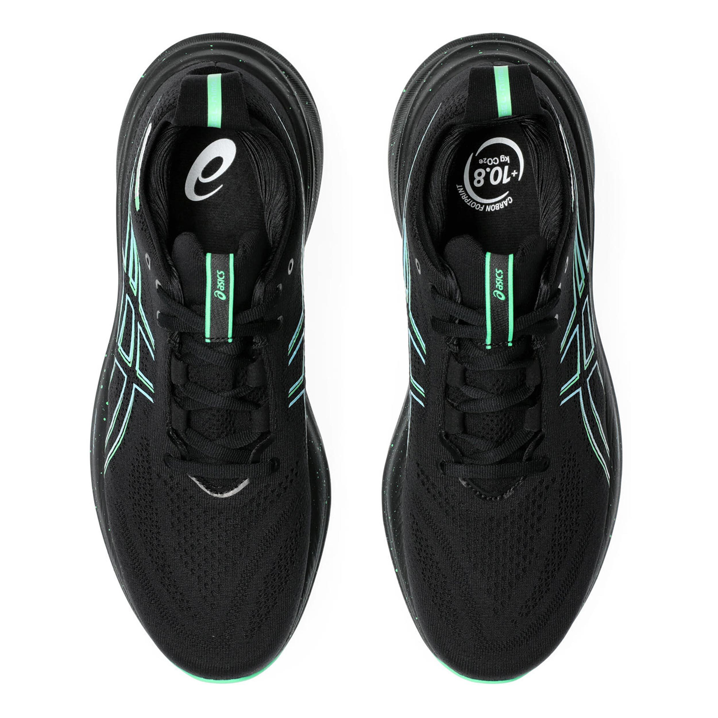 Buy ASICS Gel Nimbus 26 Neutral Running Shoe Men Black Neon Green online Running Point COM