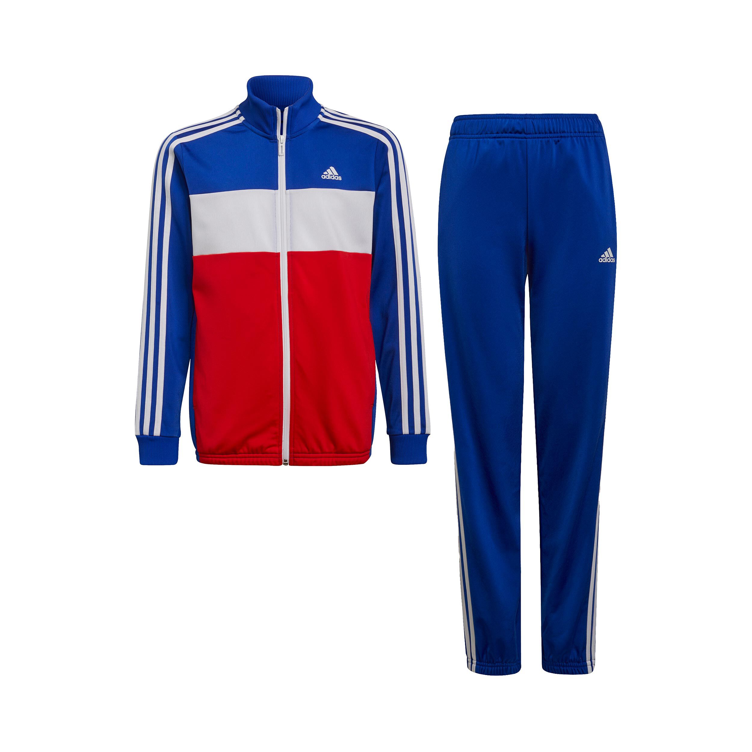 Adidas tracksuit blå sales