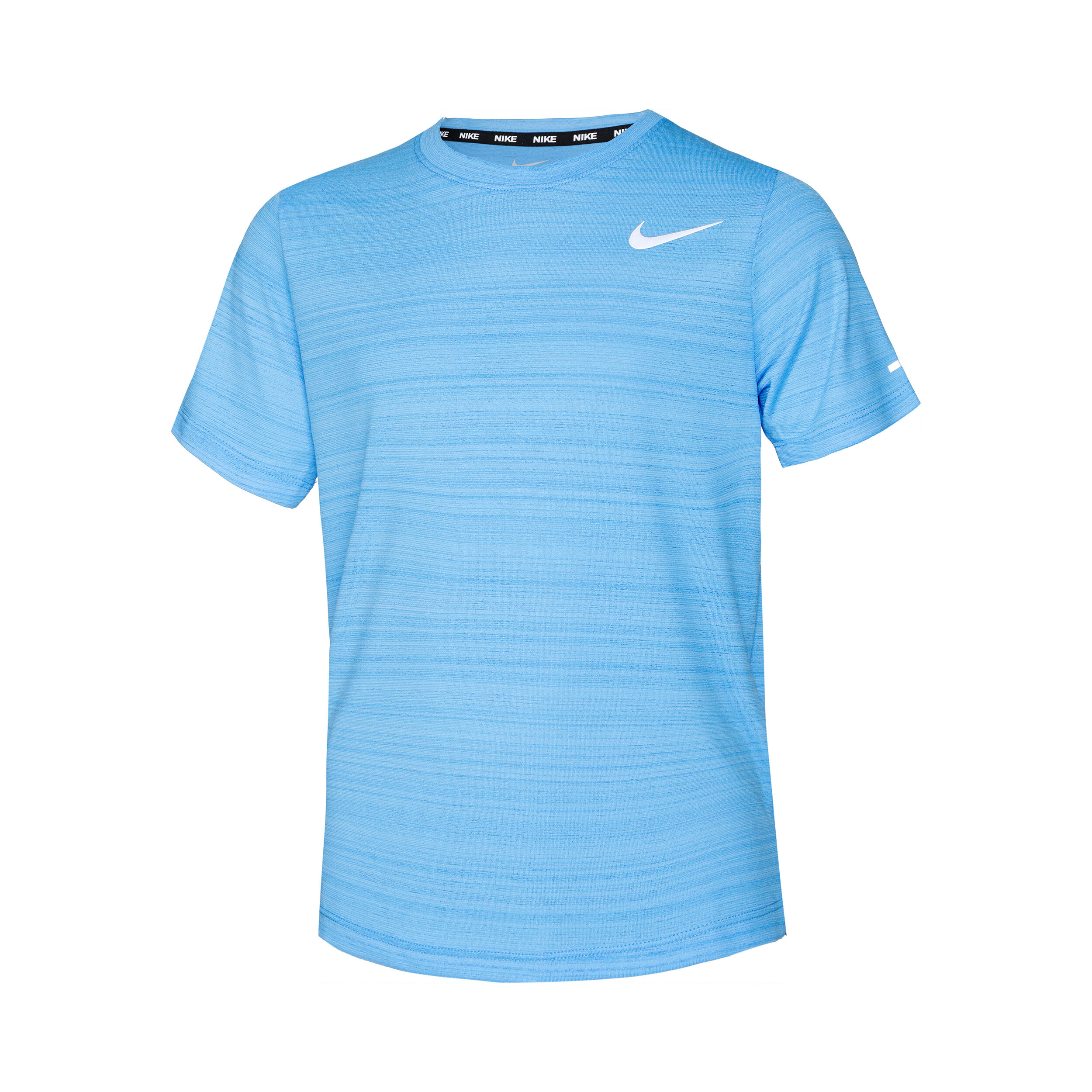 Nike miler t shirt blue outlet