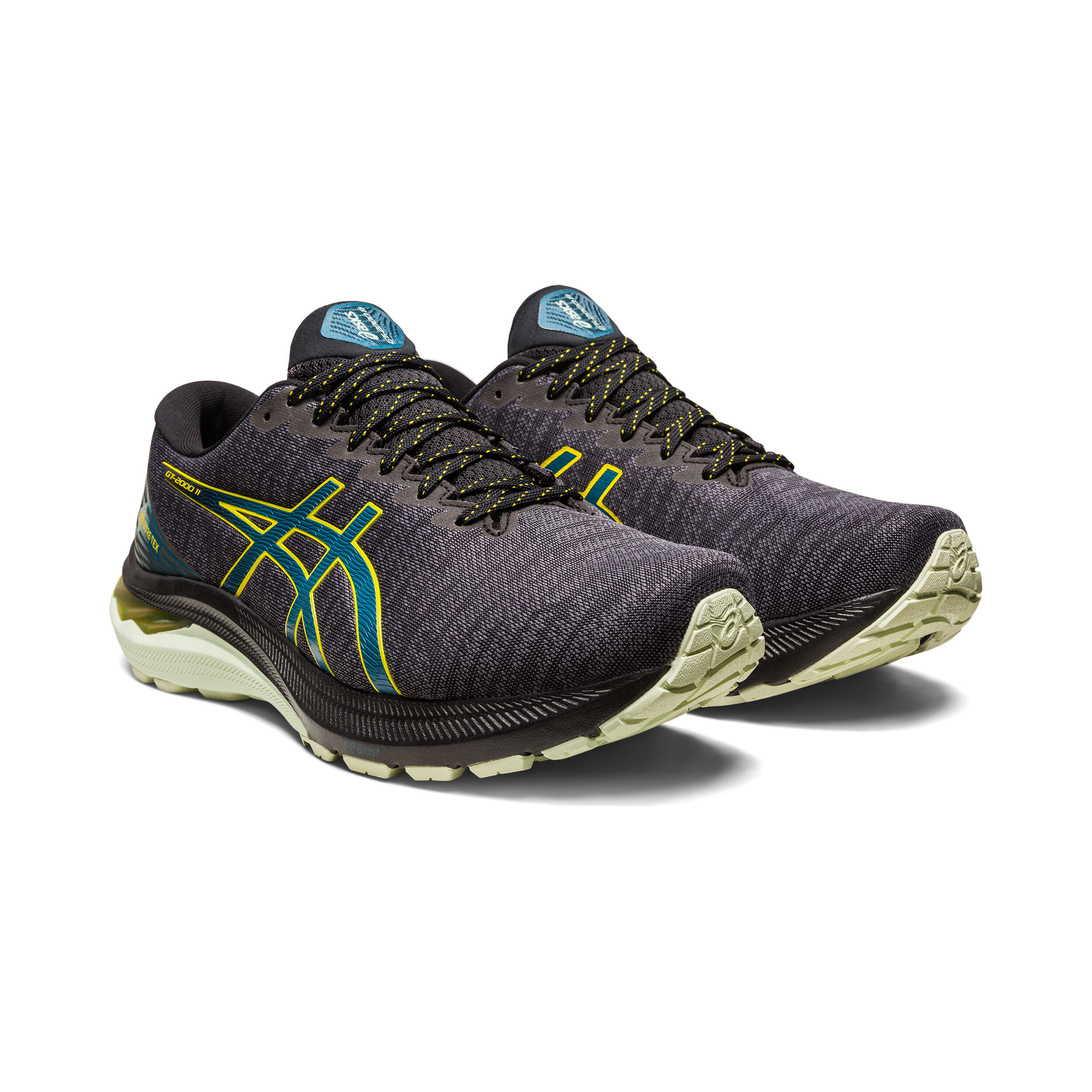 Buy ASICS GT 2000 11 GTX Trail Running Shoe Men Black Yellow online Running Point COM