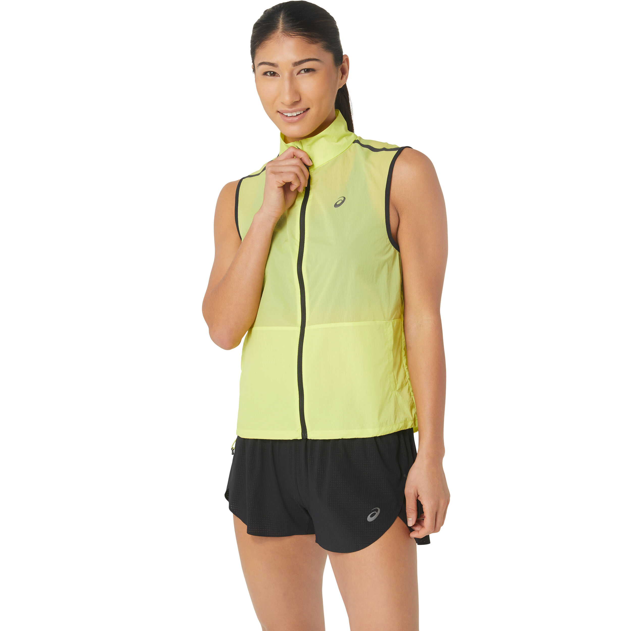 Yellow running vest cheap