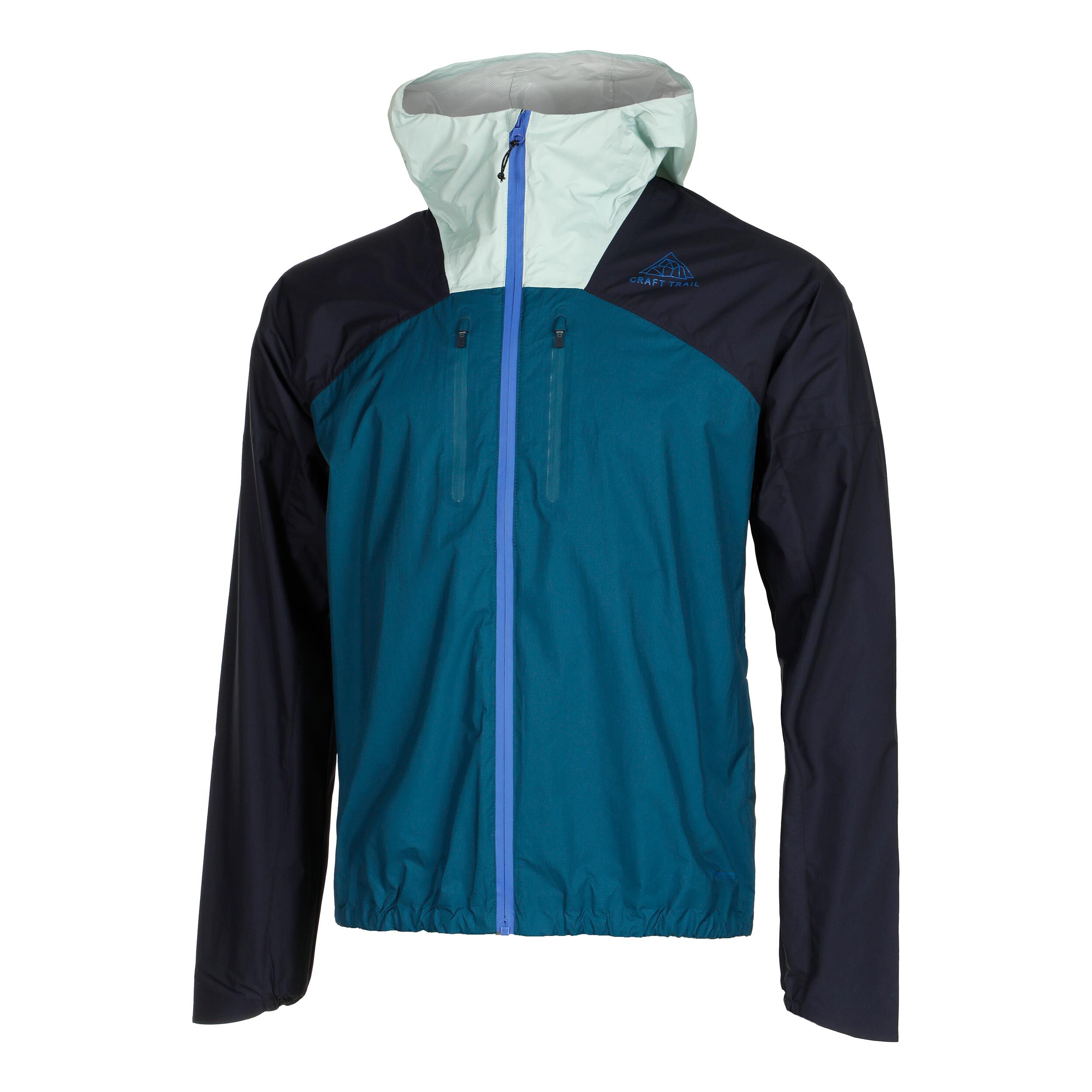 Buy Craft Pro Trail 2L Lightweight Running Jacket Men Dark Blue Mint online Running Point COM