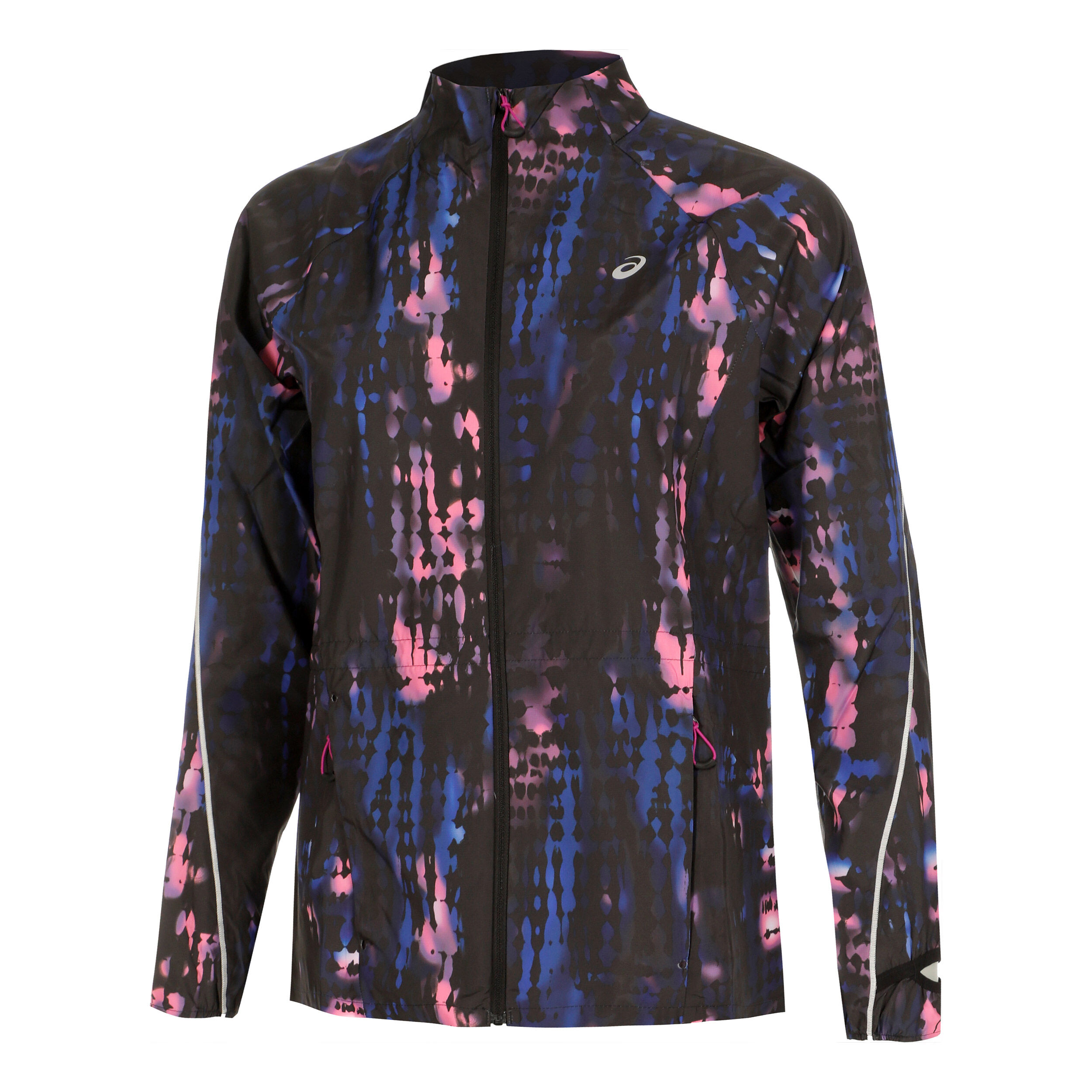 Buy ASICS Road Lite Show Packable Running Jacket Women Black Multicoloured online Running Point COM