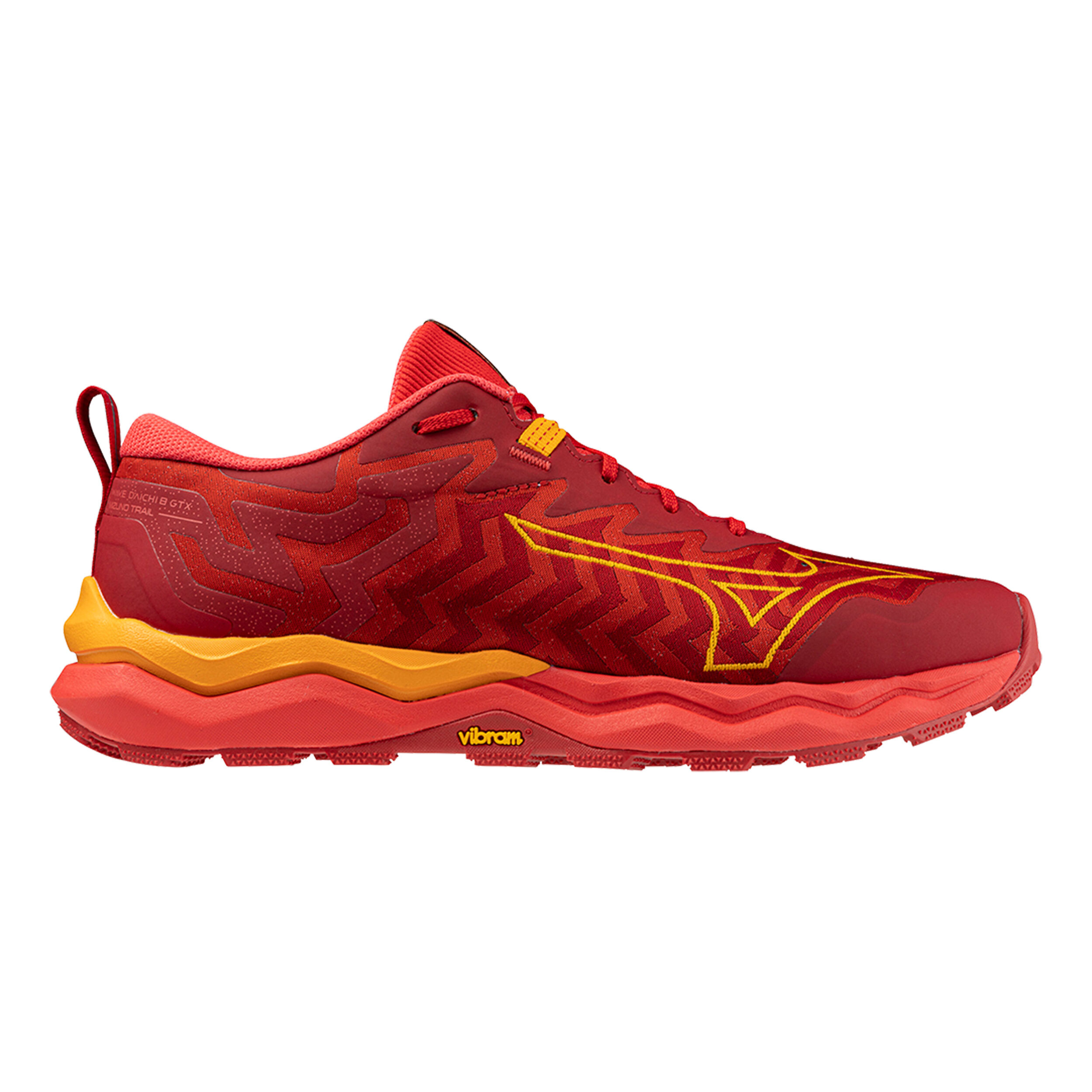 Buy Mizuno Wave Daichi 8 GTX Trail Running Shoe Men Red, Orange