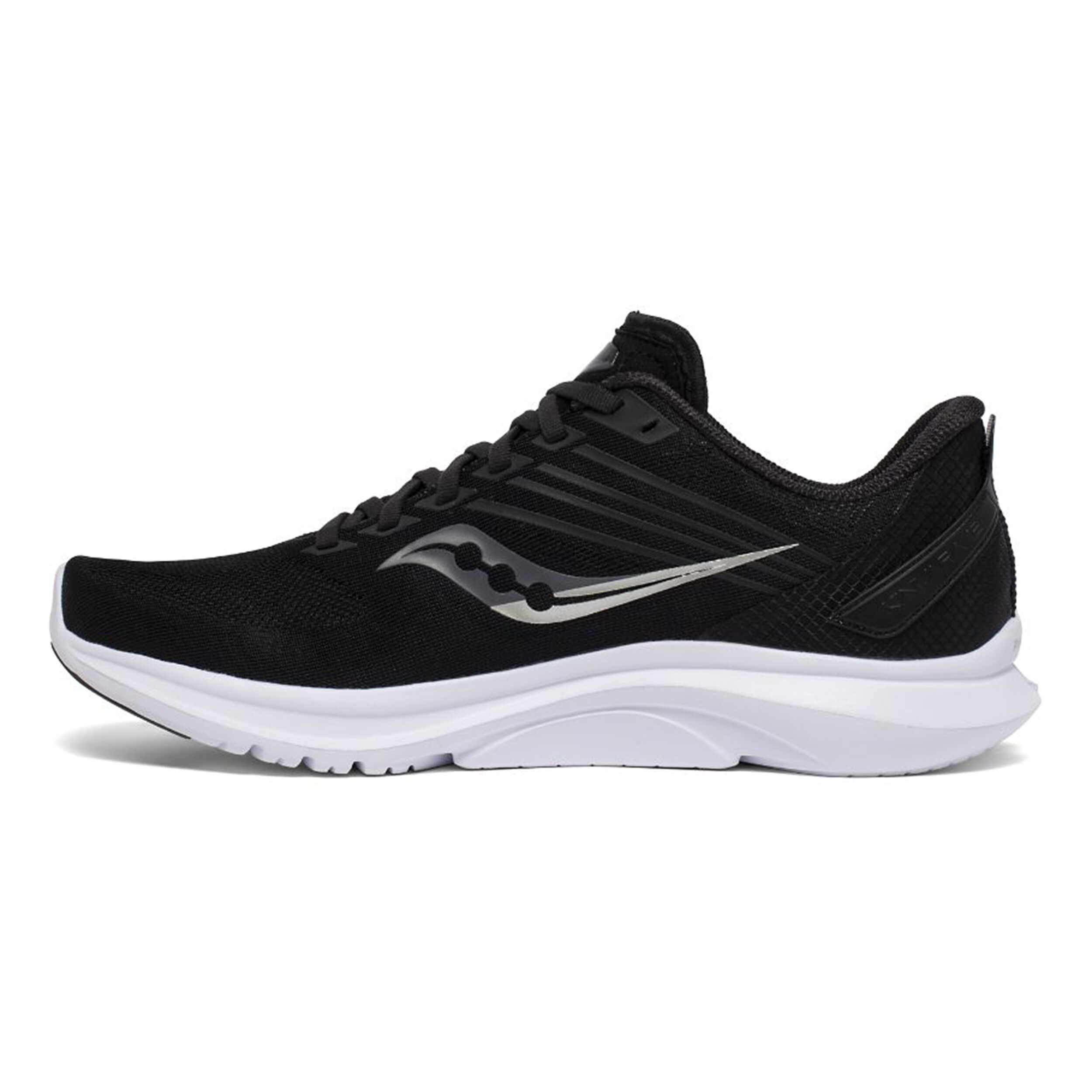 Saucony black silver sales