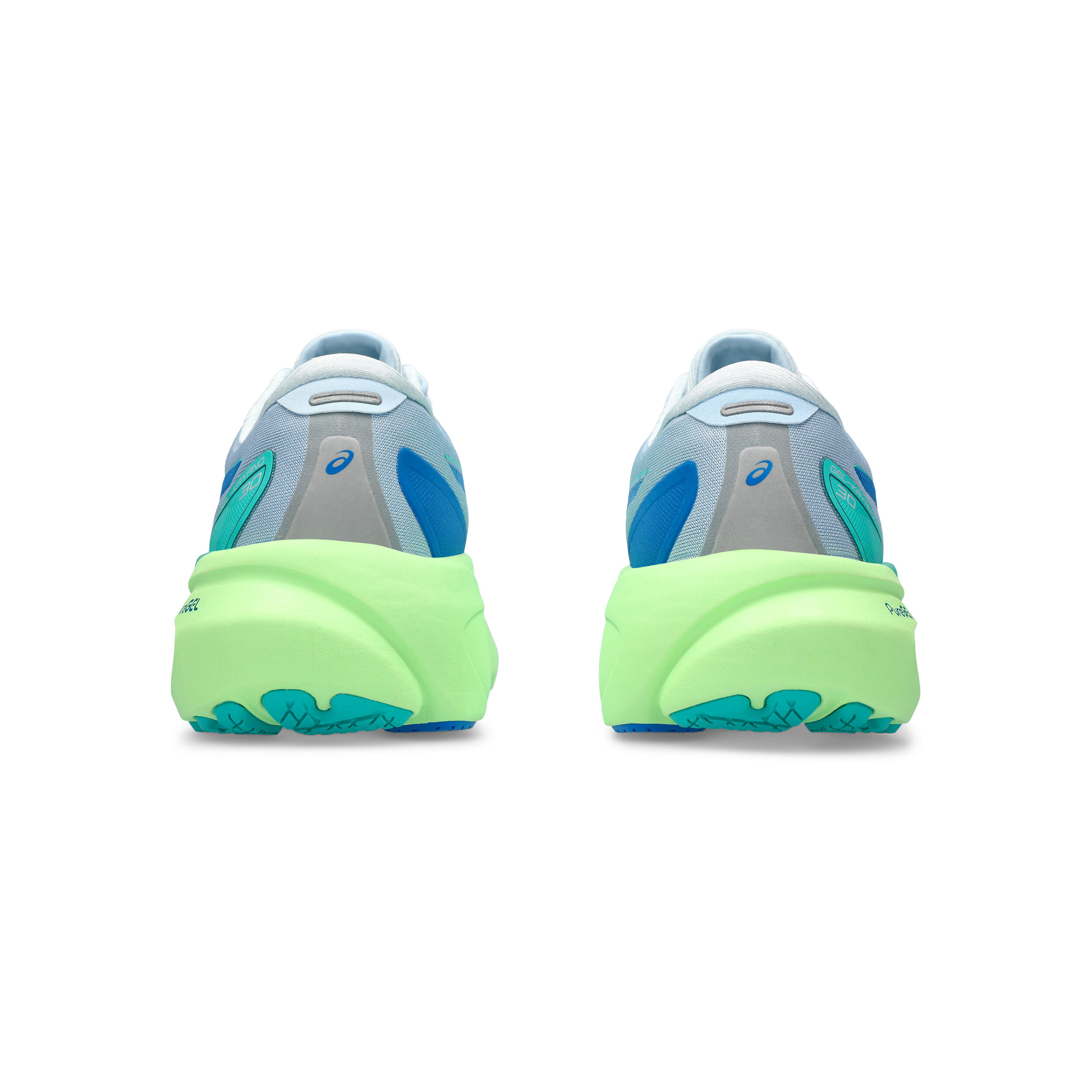Buy ASICS Gel Kayano 30 Lite Show Stability Running Shoe Men Light Blue Neon Green online Running Point COM