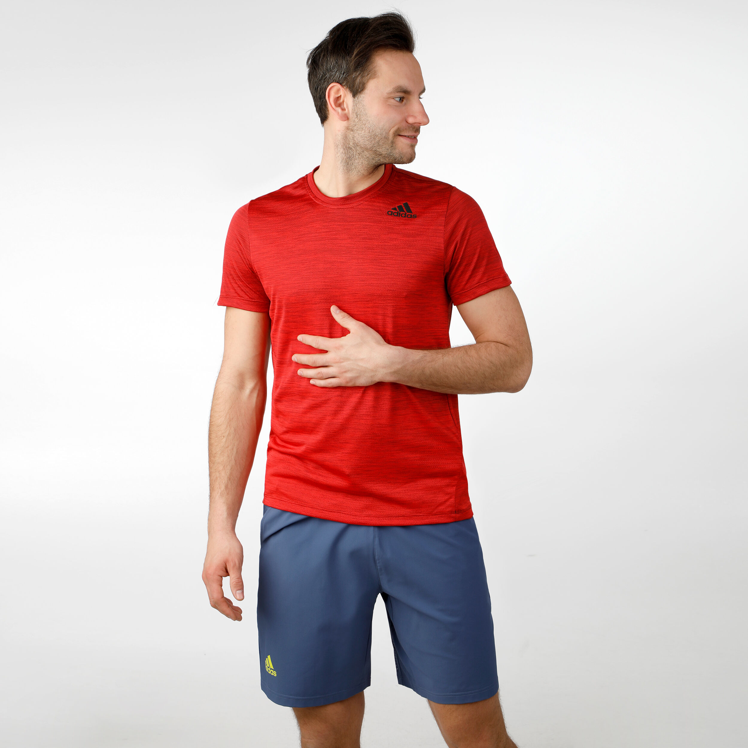 Buy adidas Gradient T Shirt Men Dark Red Red online Running