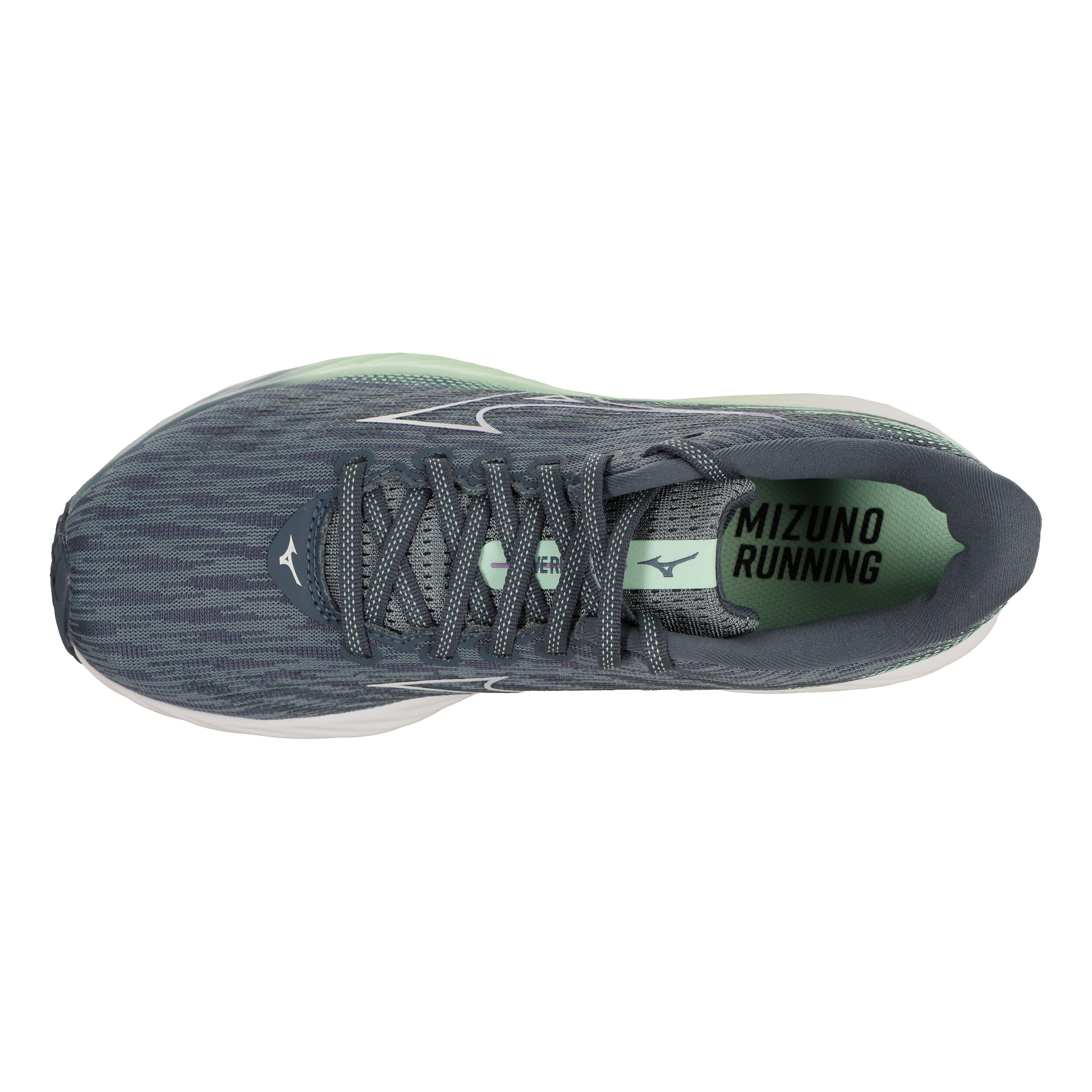 マーロウ Mizuno Wave Rider 28 Women's Harbor Mist/White – Holabird Sports