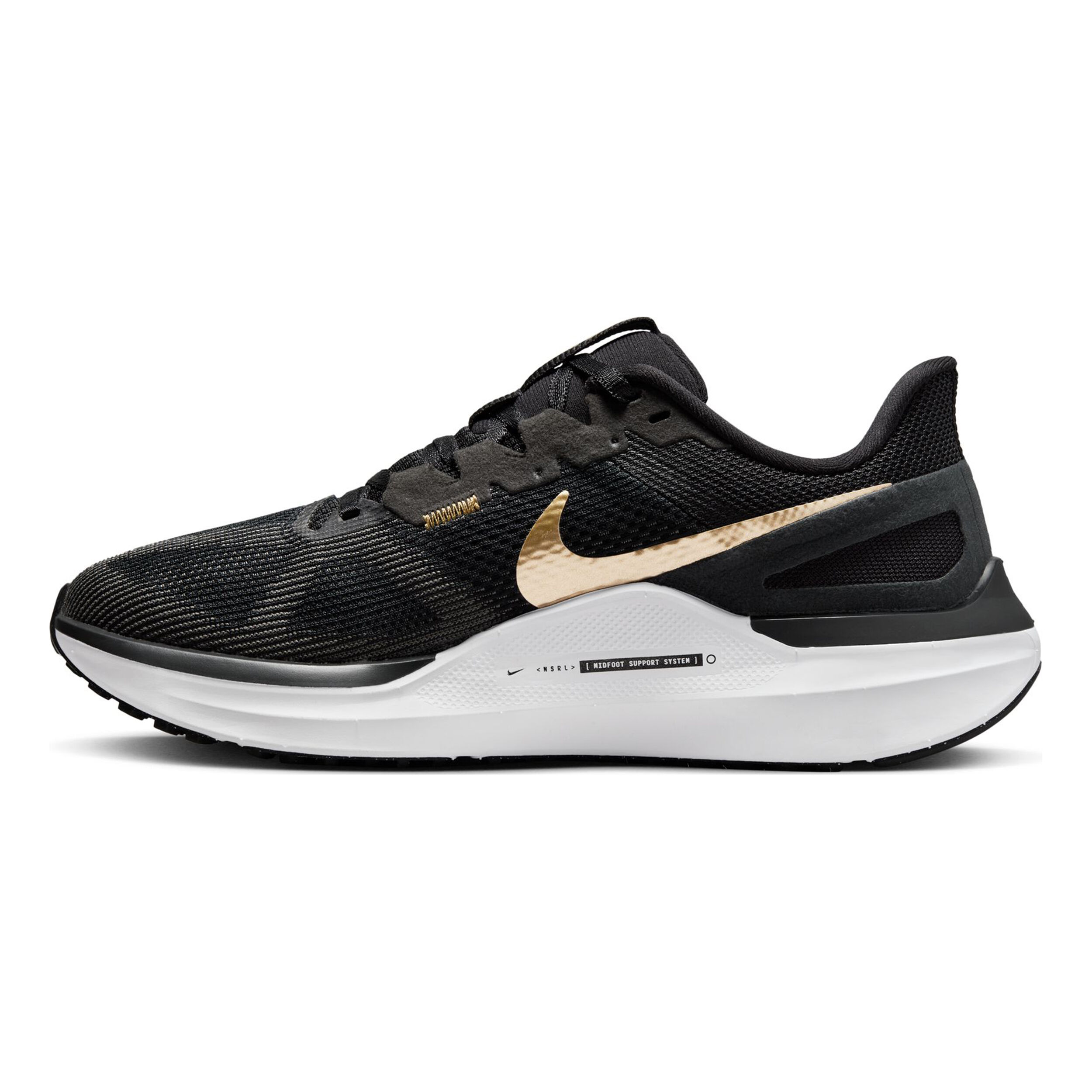 Buy Nike Structure 25 Stability Running Shoe Women Black Gold online Running Point COM