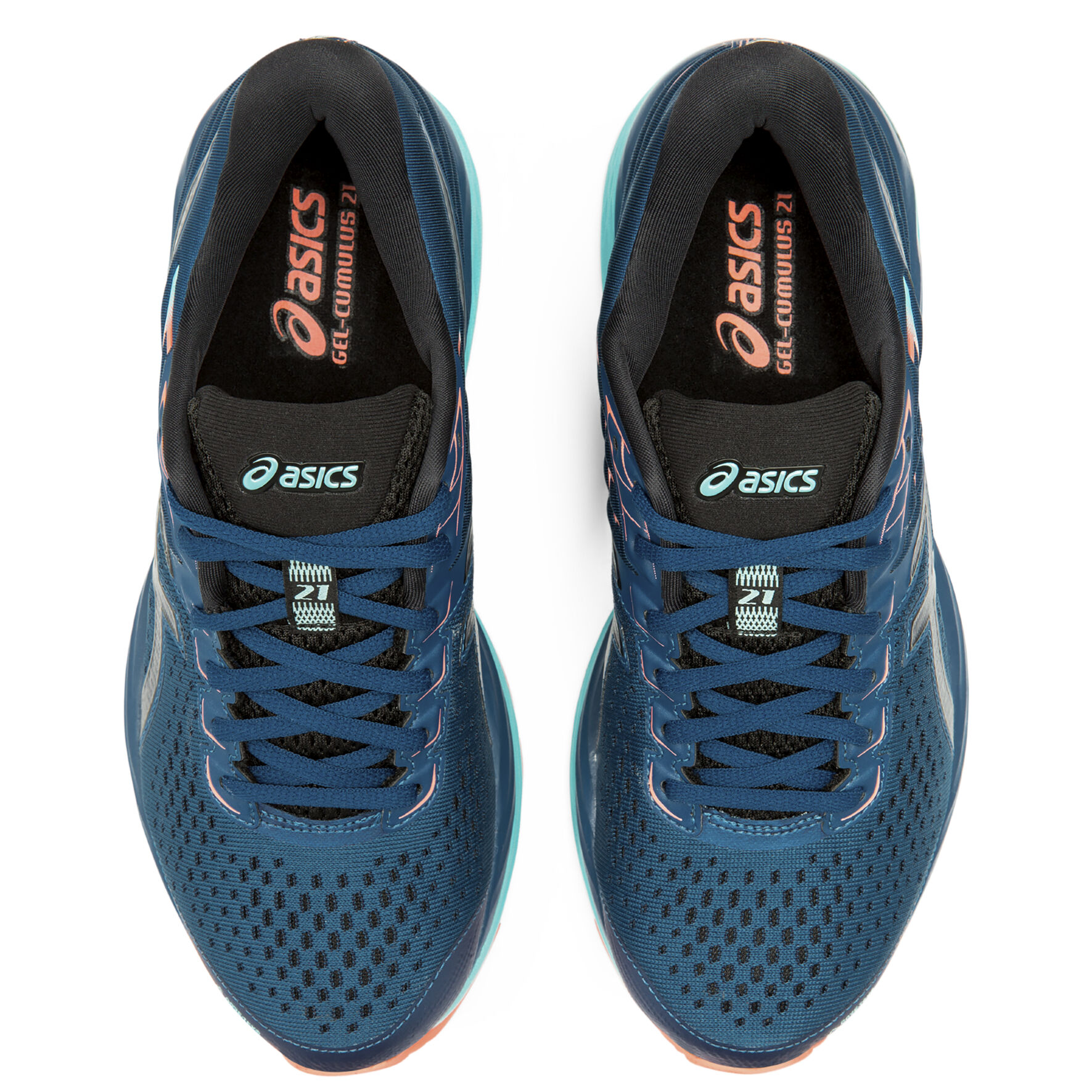 Gel Cumulus 21 Lite Show Neutral Running Shoe Women Petrol Turquoise