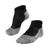 RU4 Endurance Invisible Running Socks Men-Black,Lightgrey