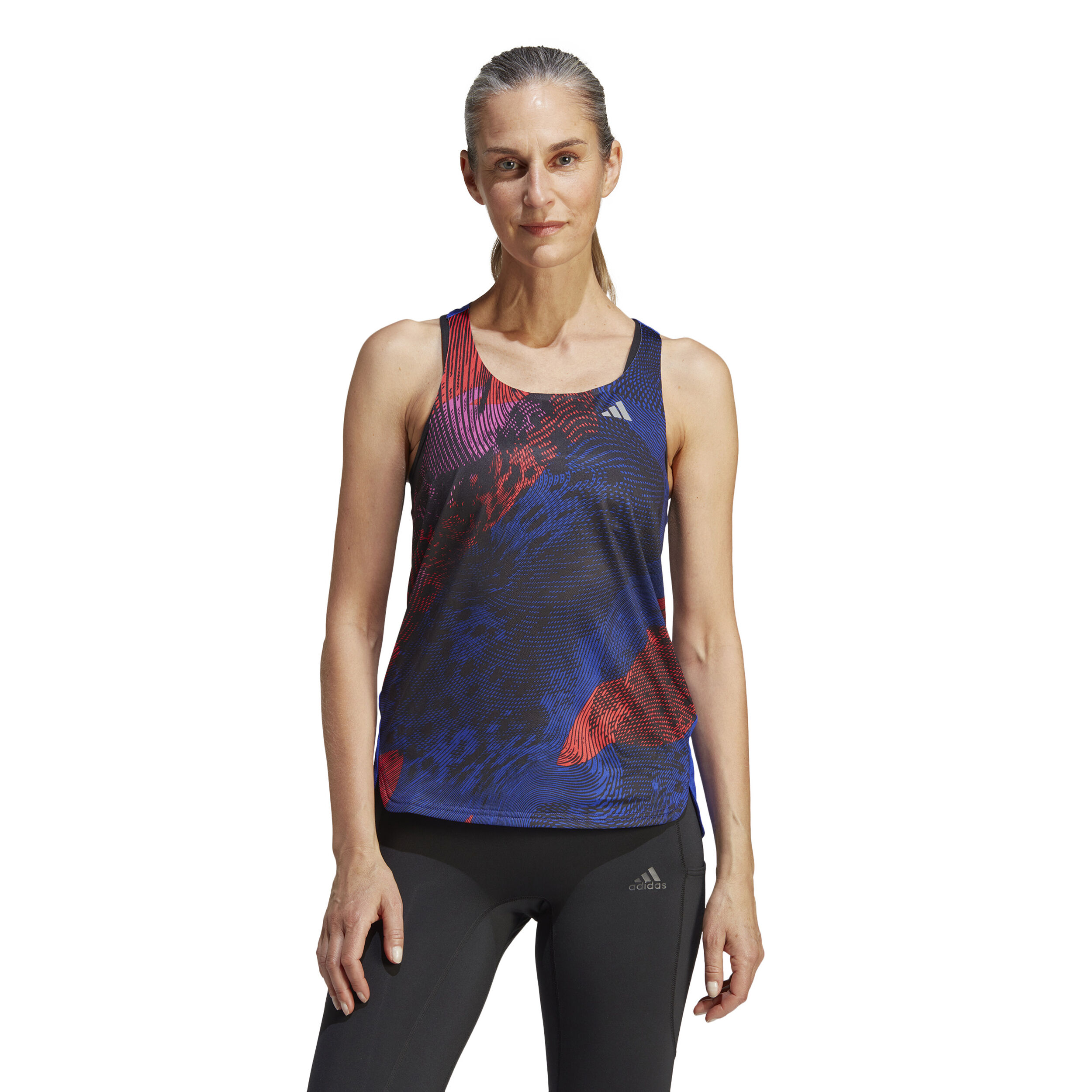 Buy adidas Adizero Tank Top Women Blue Black online Running