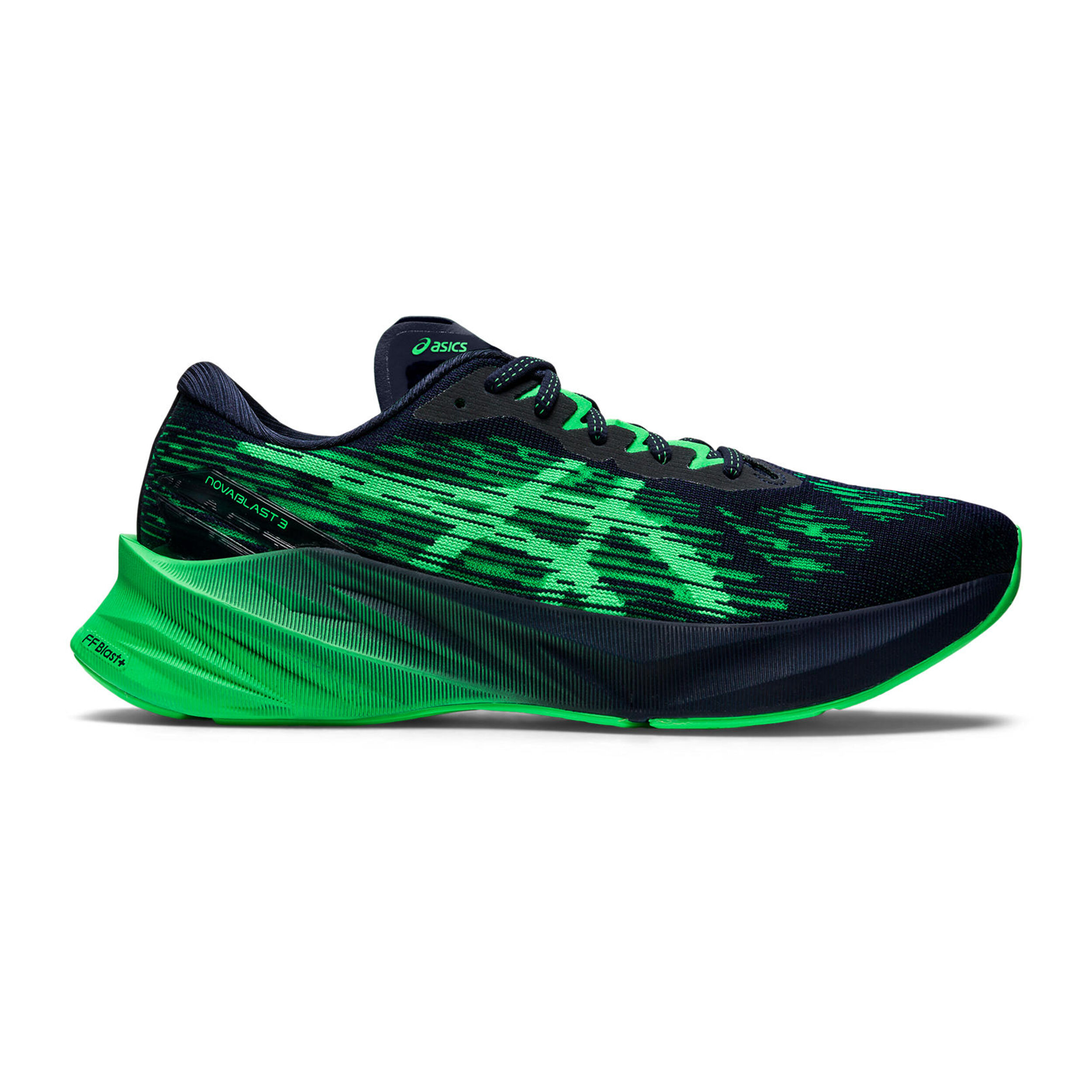 Buy ASICS Novablast 3 Neutral Running Shoe Men Green, Black