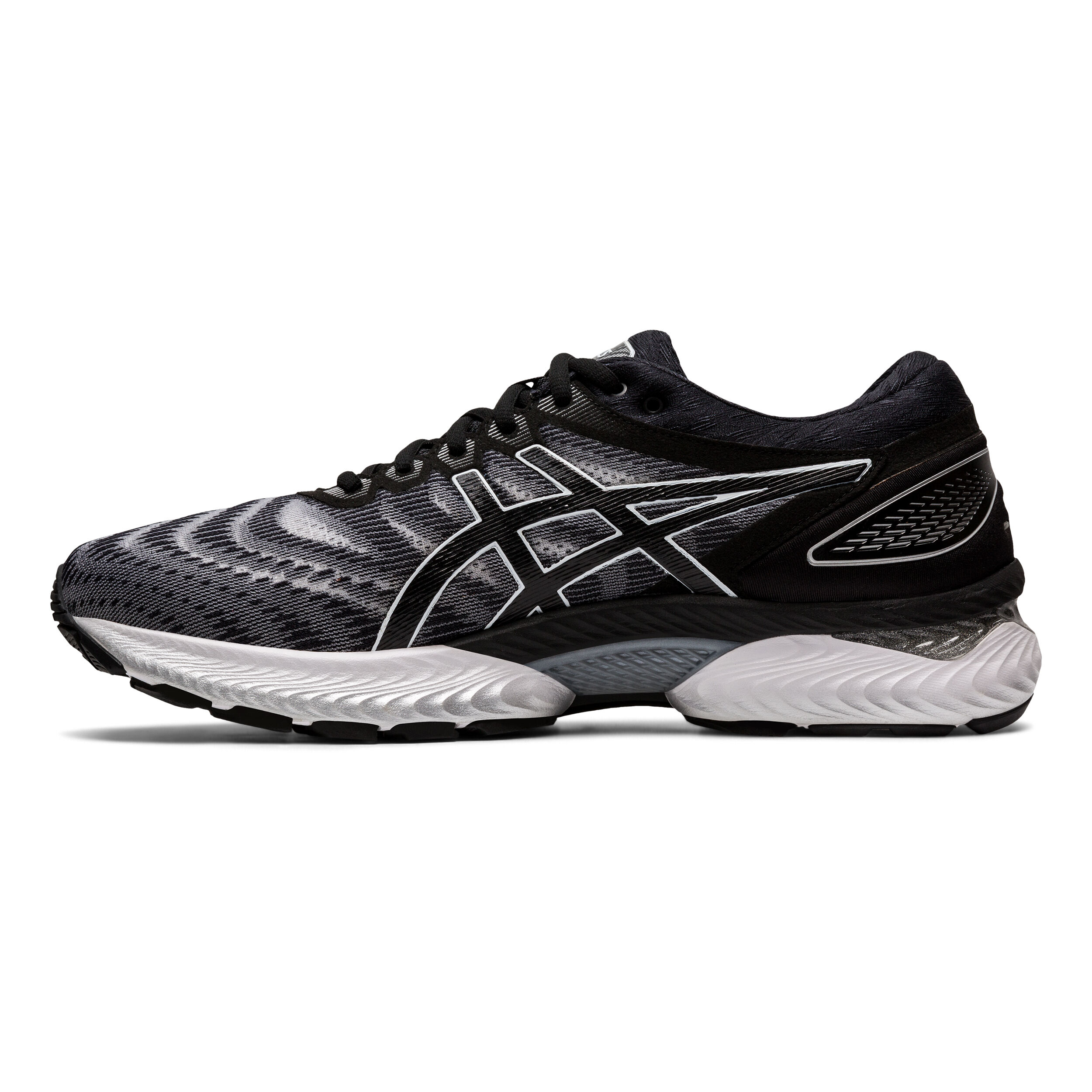 Buy ASICS Gel-Nimbus 22 Neutral Running Shoe Men Black, White in size 48  online | Running Point COM