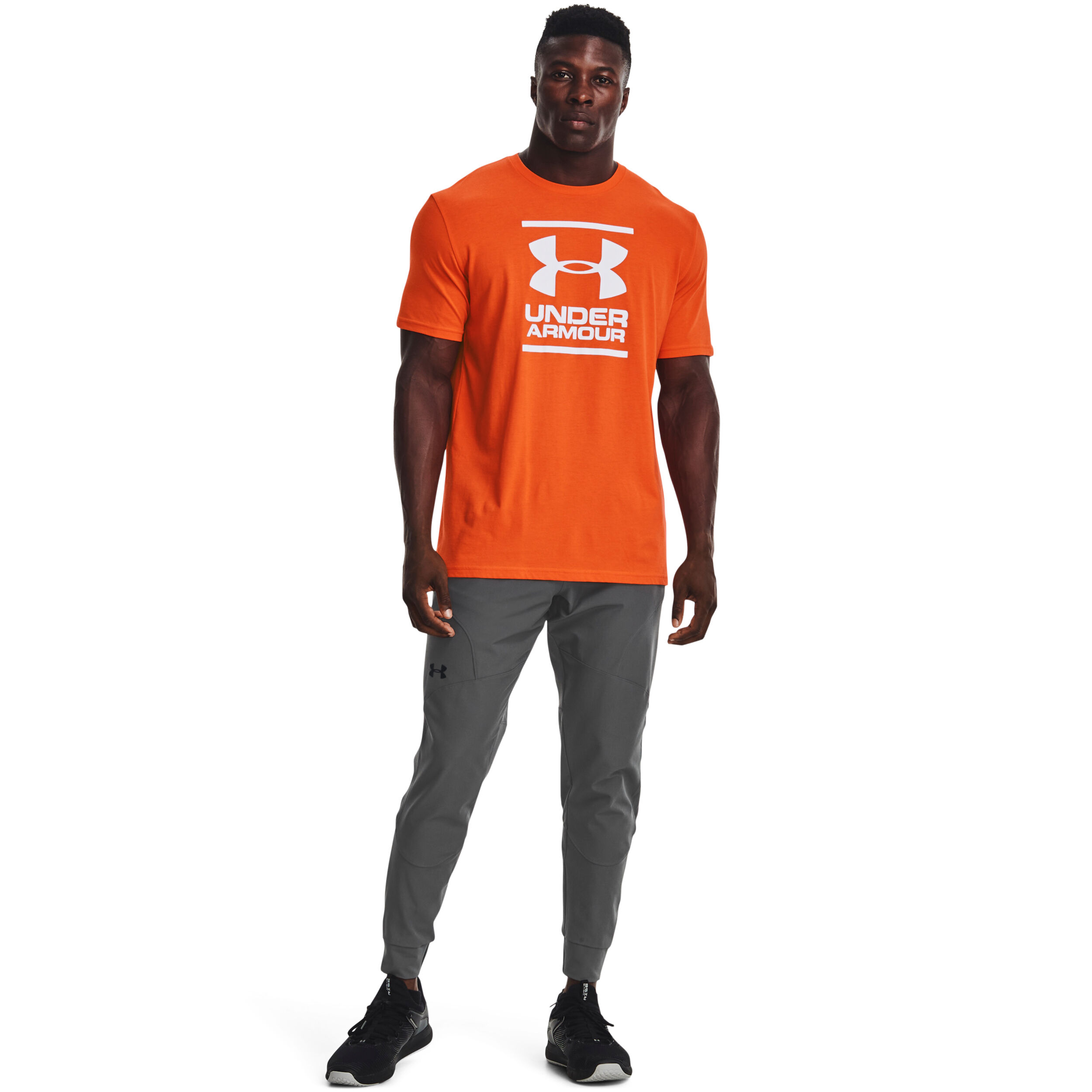 Buy Under Armour GL Foundation T Shirt Men Orange White in size S online Running Point COM
