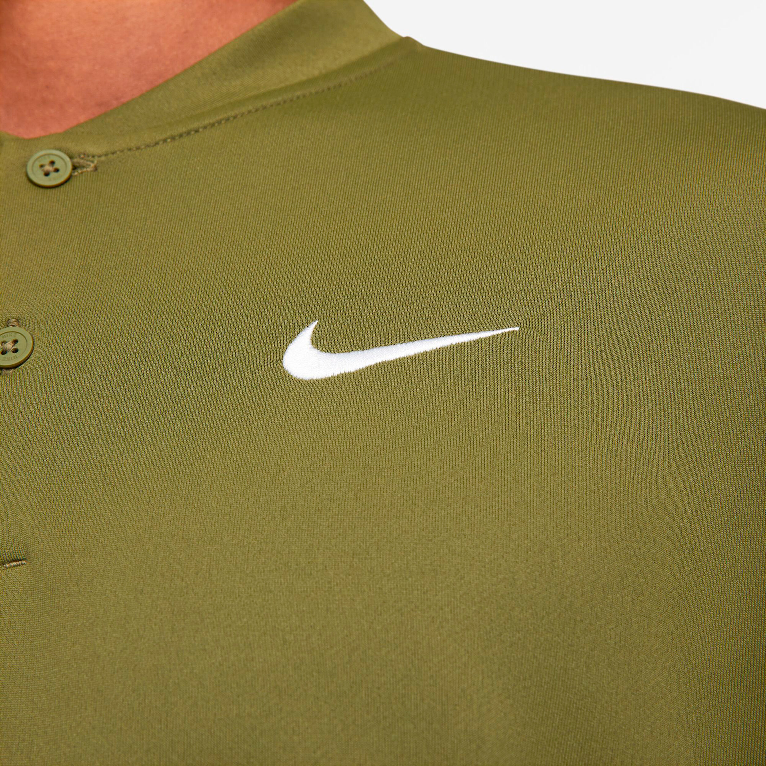 Buy Nike Court Dri-Fit Blade Solid Polo Men Olive online