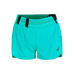 ASICS Clothing ASICS Metarun Split Running Shorts Women-Turquoise
