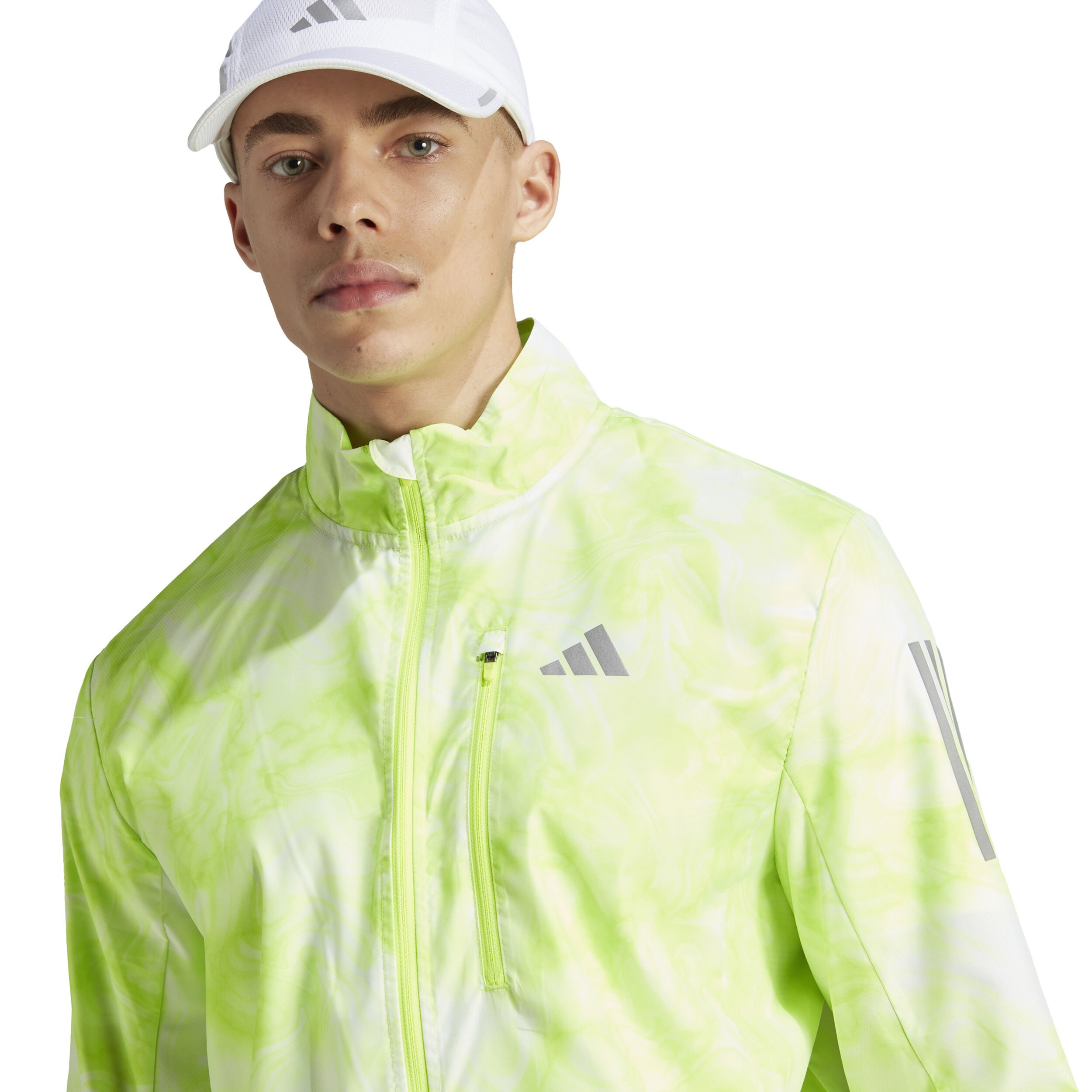 Buy adidas Own The Run AOP Running Jacket Men Yellow White online Running Point COM
