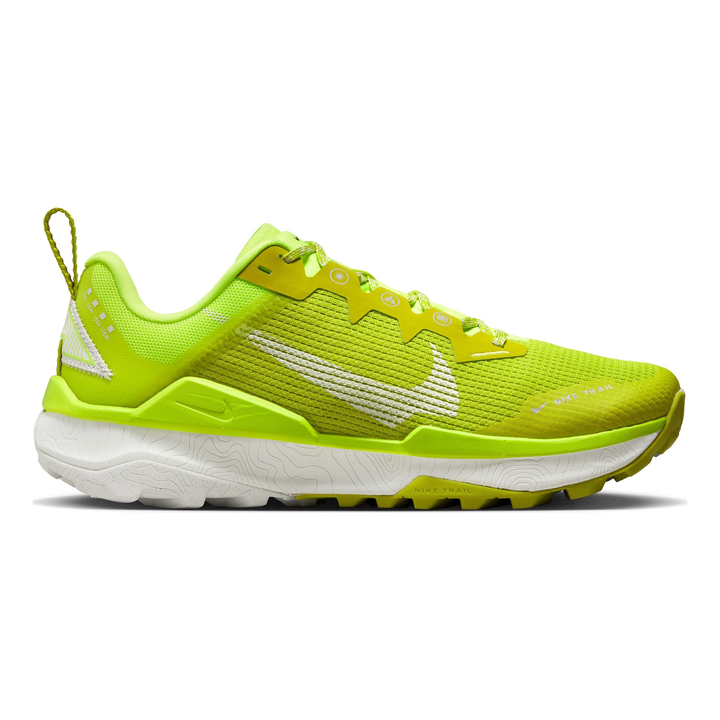 Nike free run deals womens neon yellow