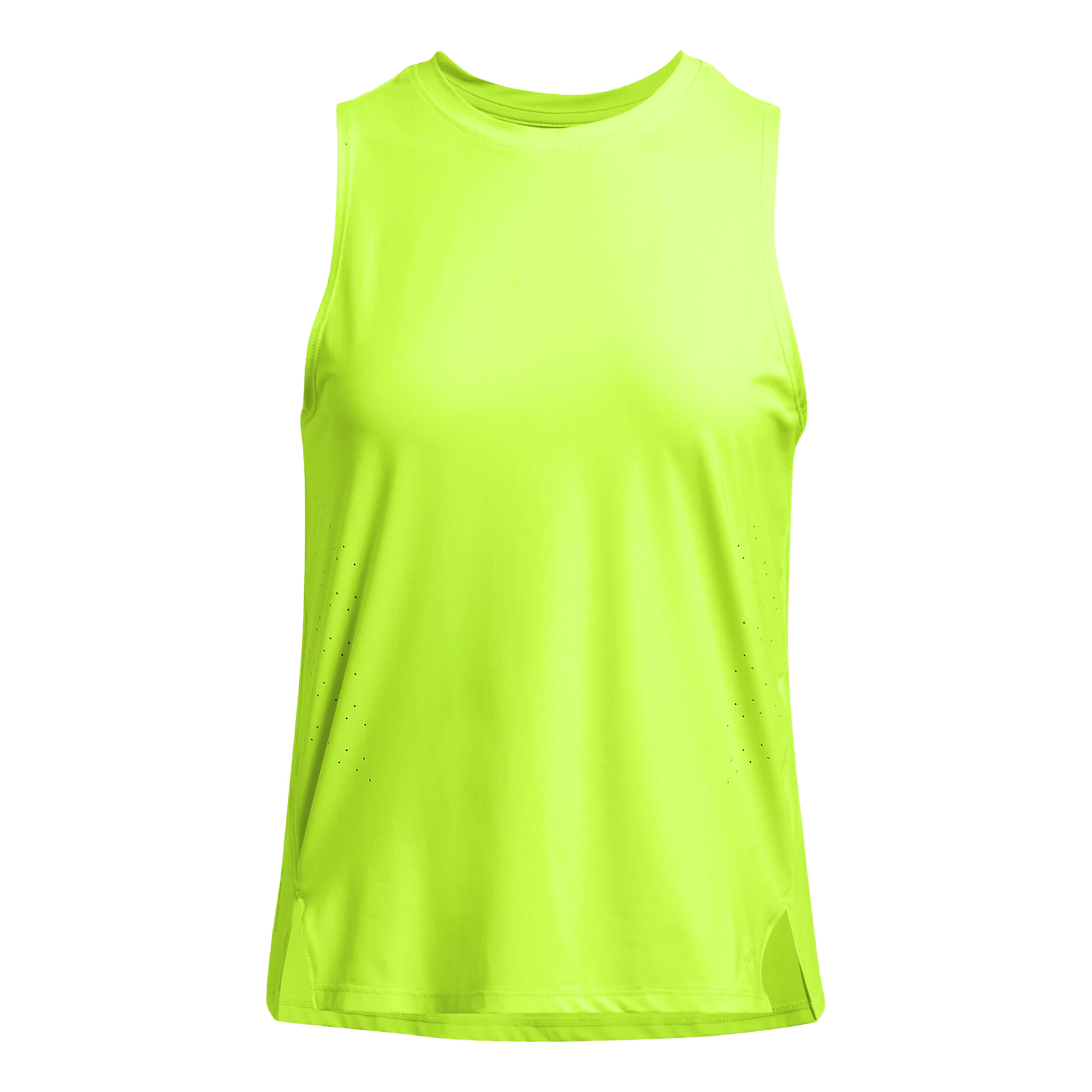 Laser Tank Top Women - Neon Yellow