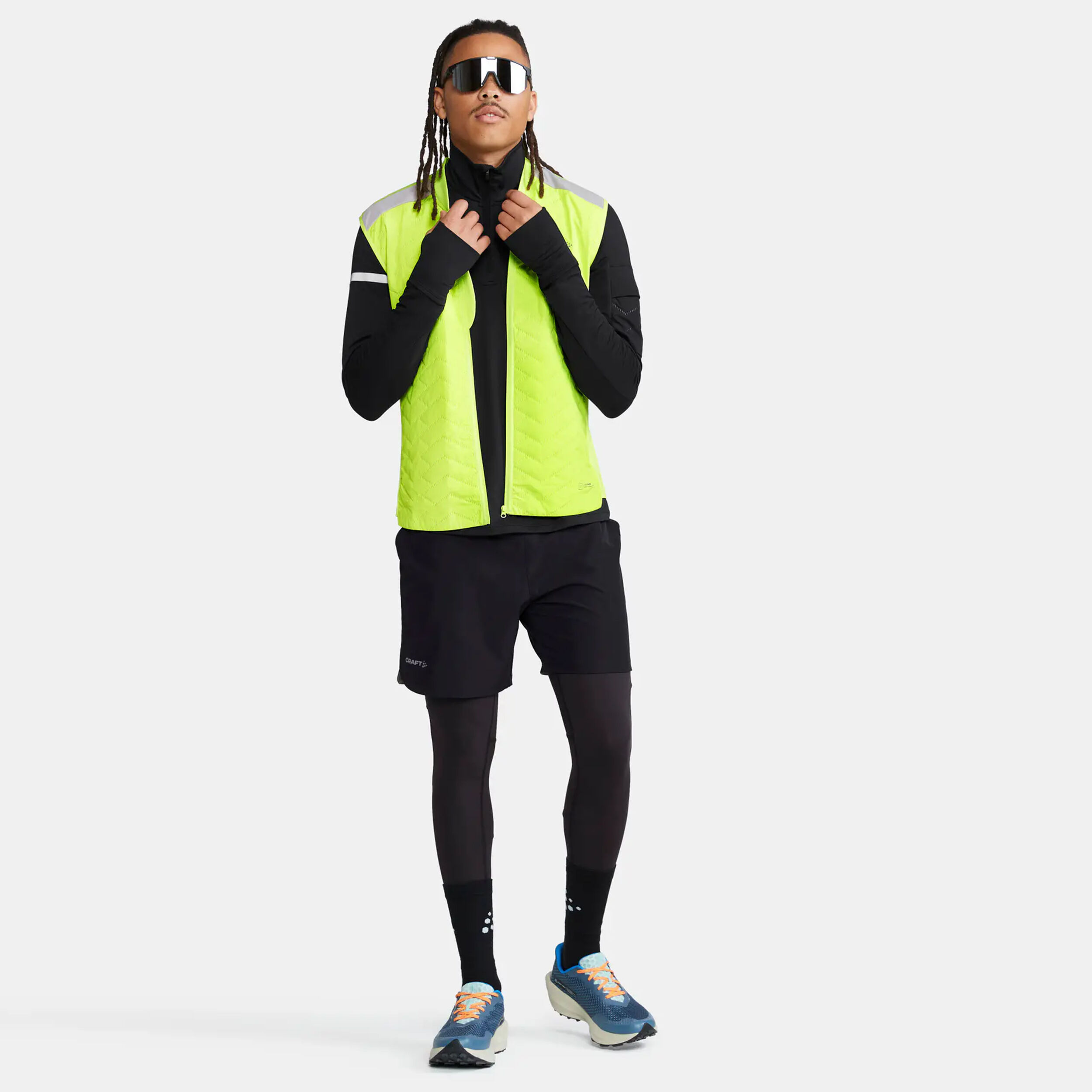 Buy Craft ADV SUBZ Lumen Running Vests Men Neon Green online
