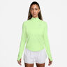 Swift UV Half-Zip Running Shirt Women-Lime