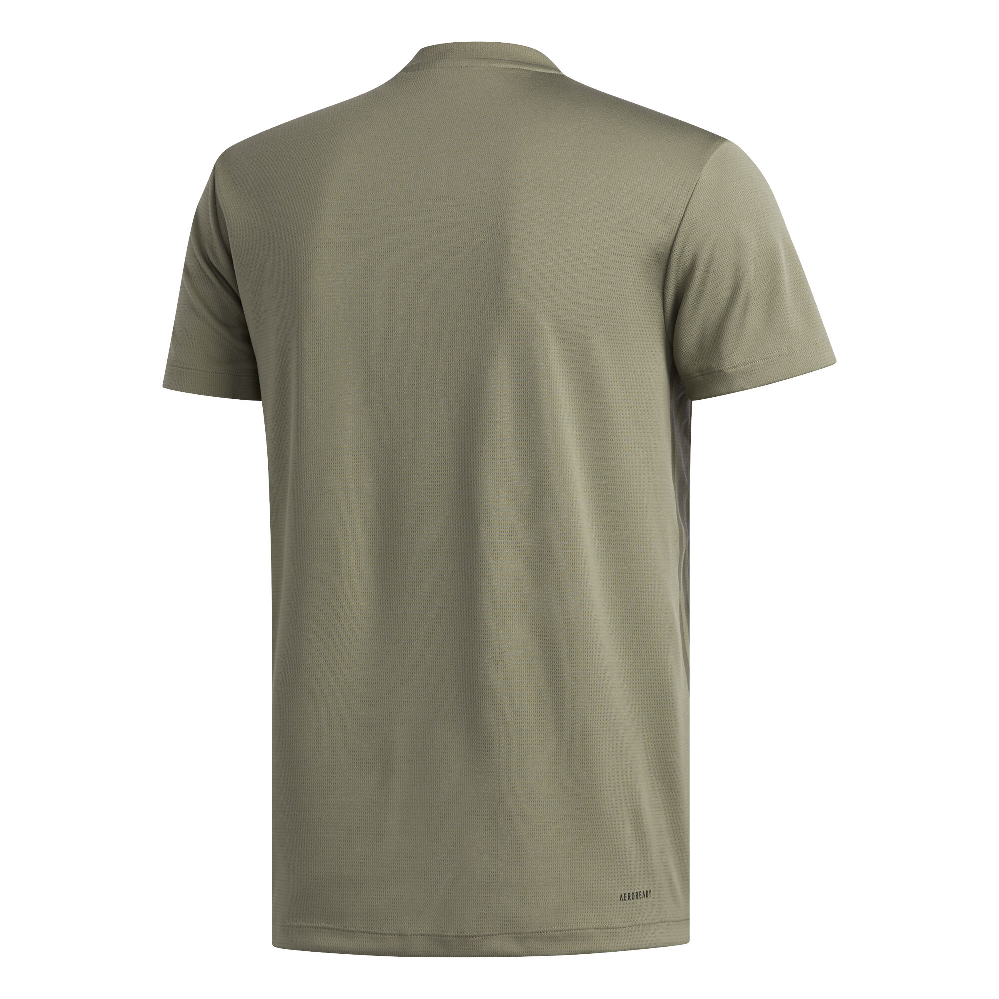 Buy adidas Aero 3 Stripes T Shirt Men Olive Dark Grey online Running Point COM