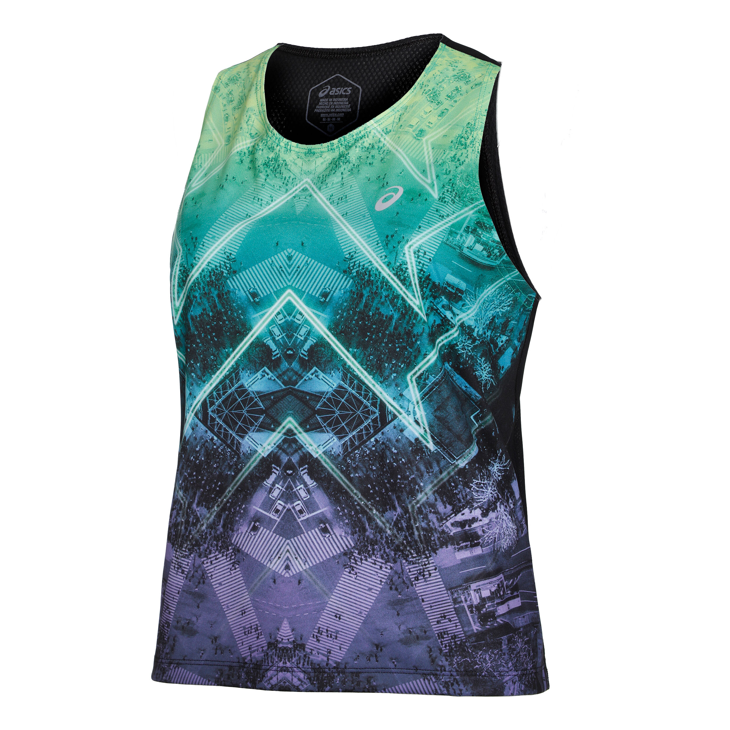 Buy ASICS Marathon Tank Top Women Green, Blue online | Running Point COM