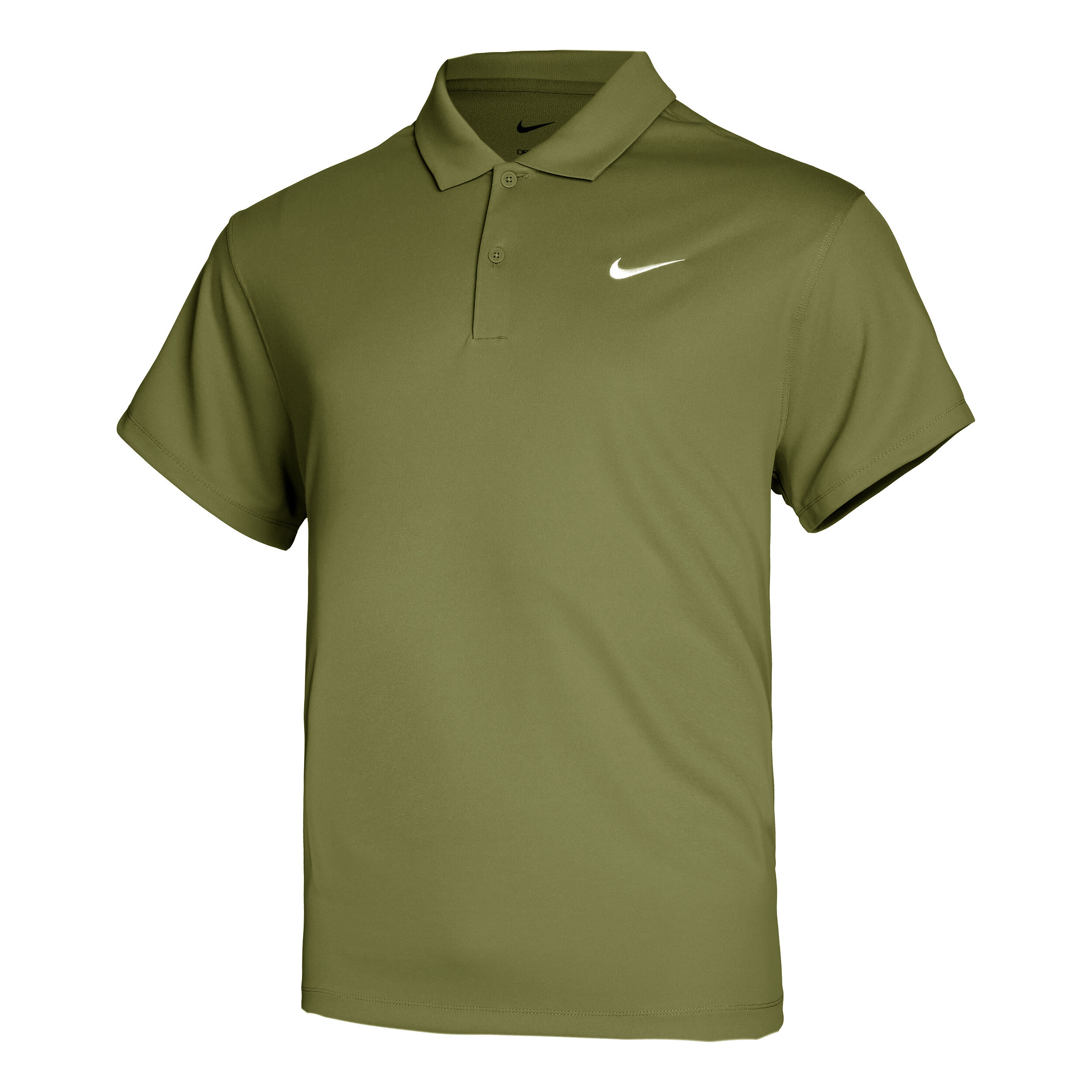 Green dri fit polo hot sale