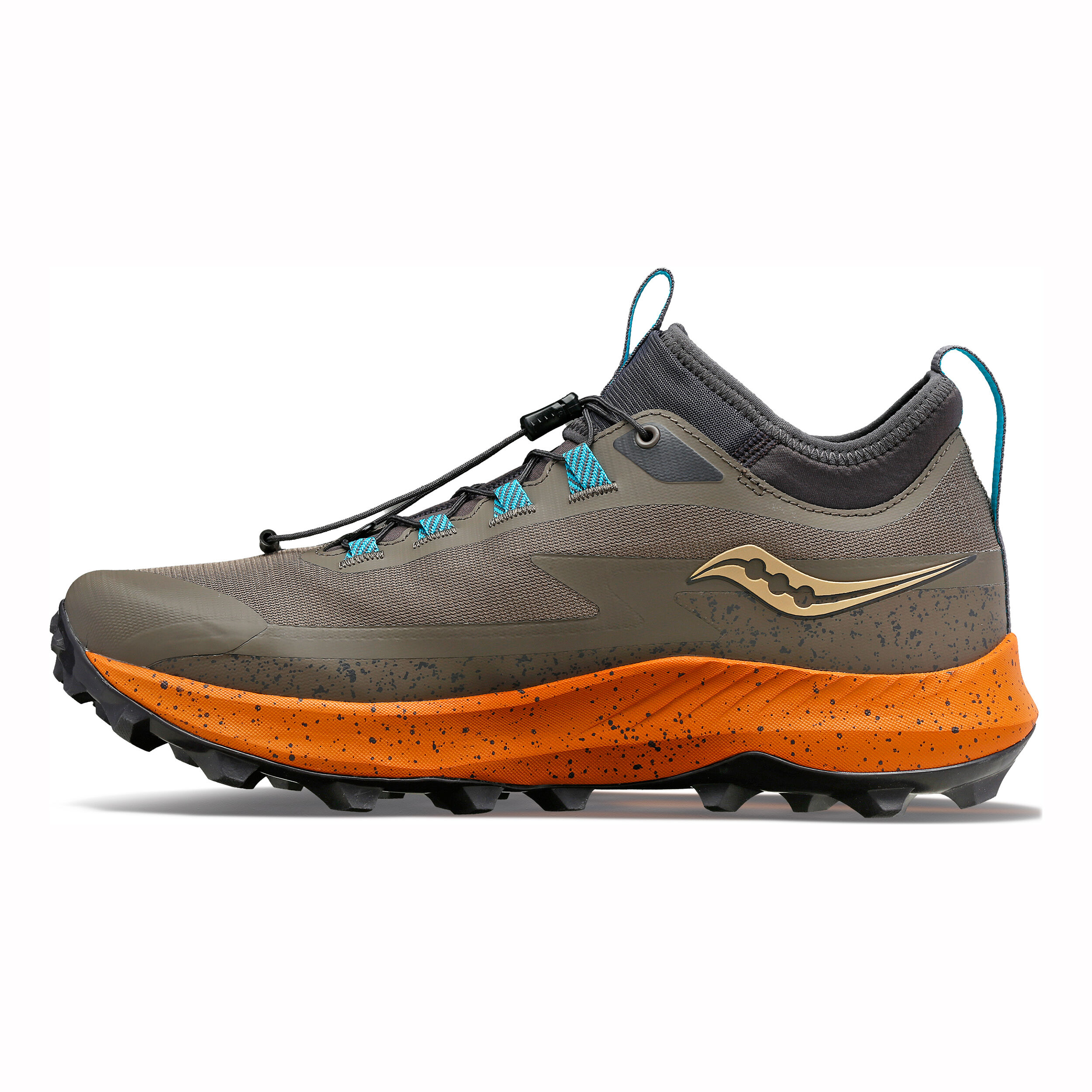 Buy Saucony Peregrine 13 ST Trail Running Shoe Men Grey Blue online Running Point COM