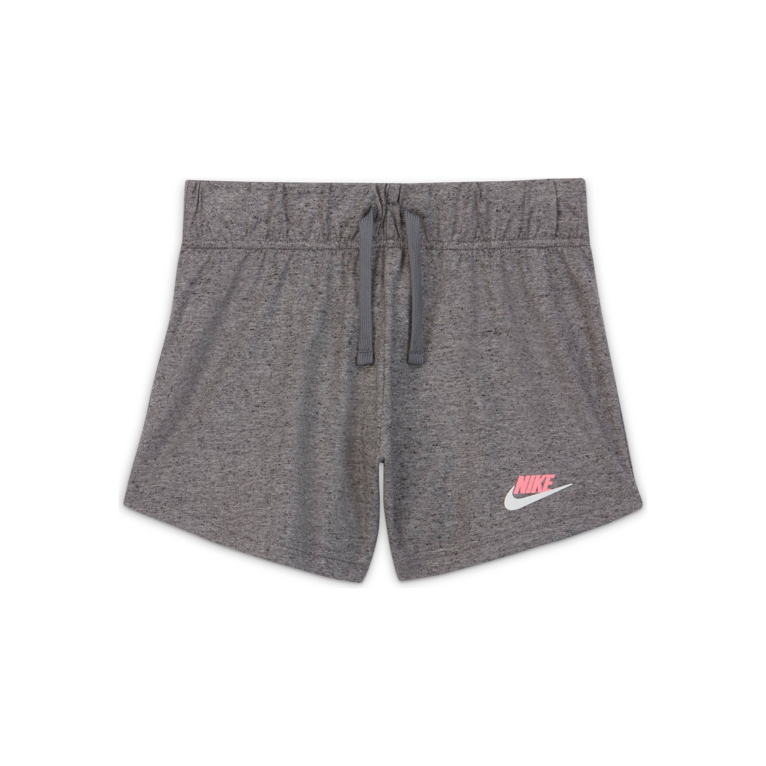 Girls grey nike shorts cheap