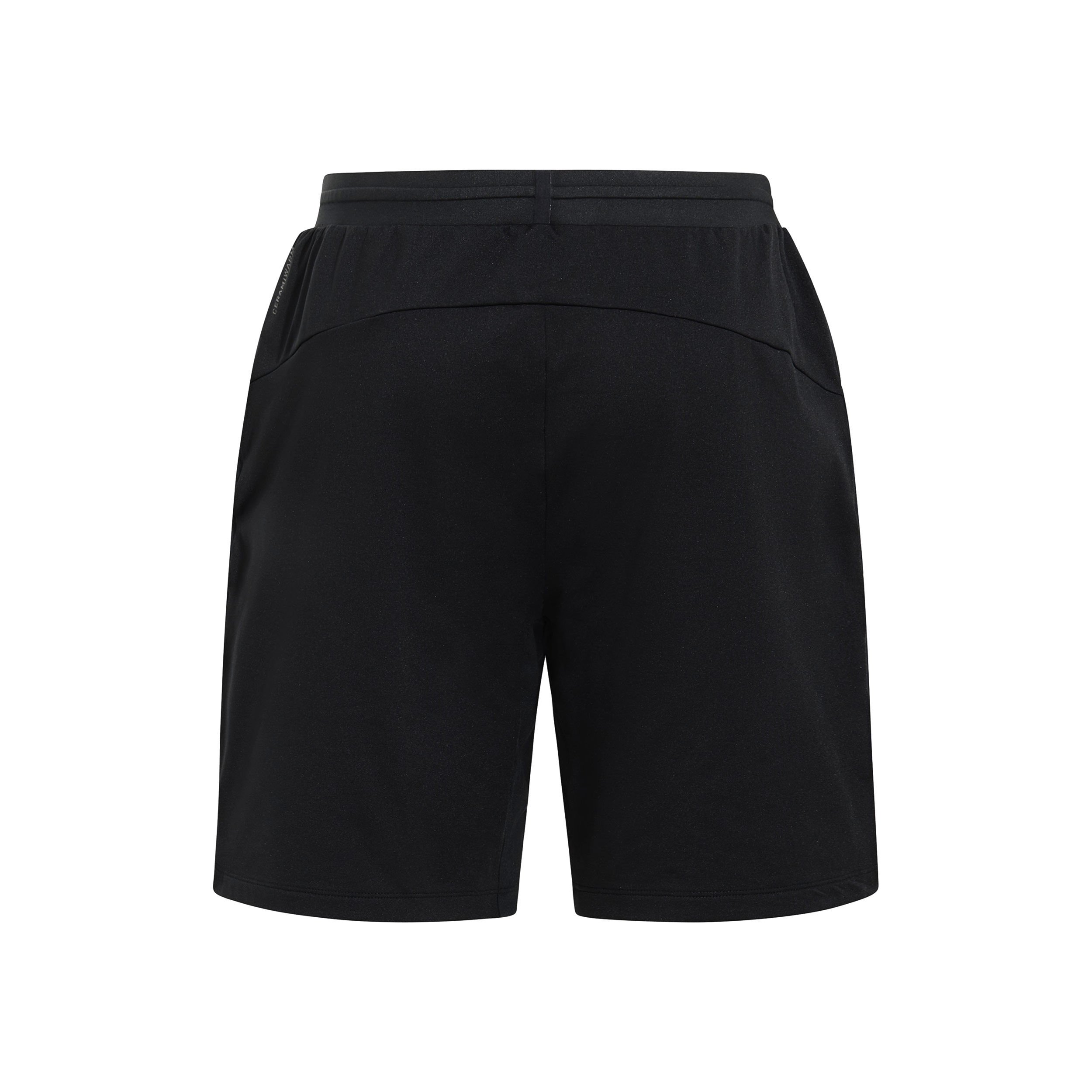 Plain black running shorts clearance