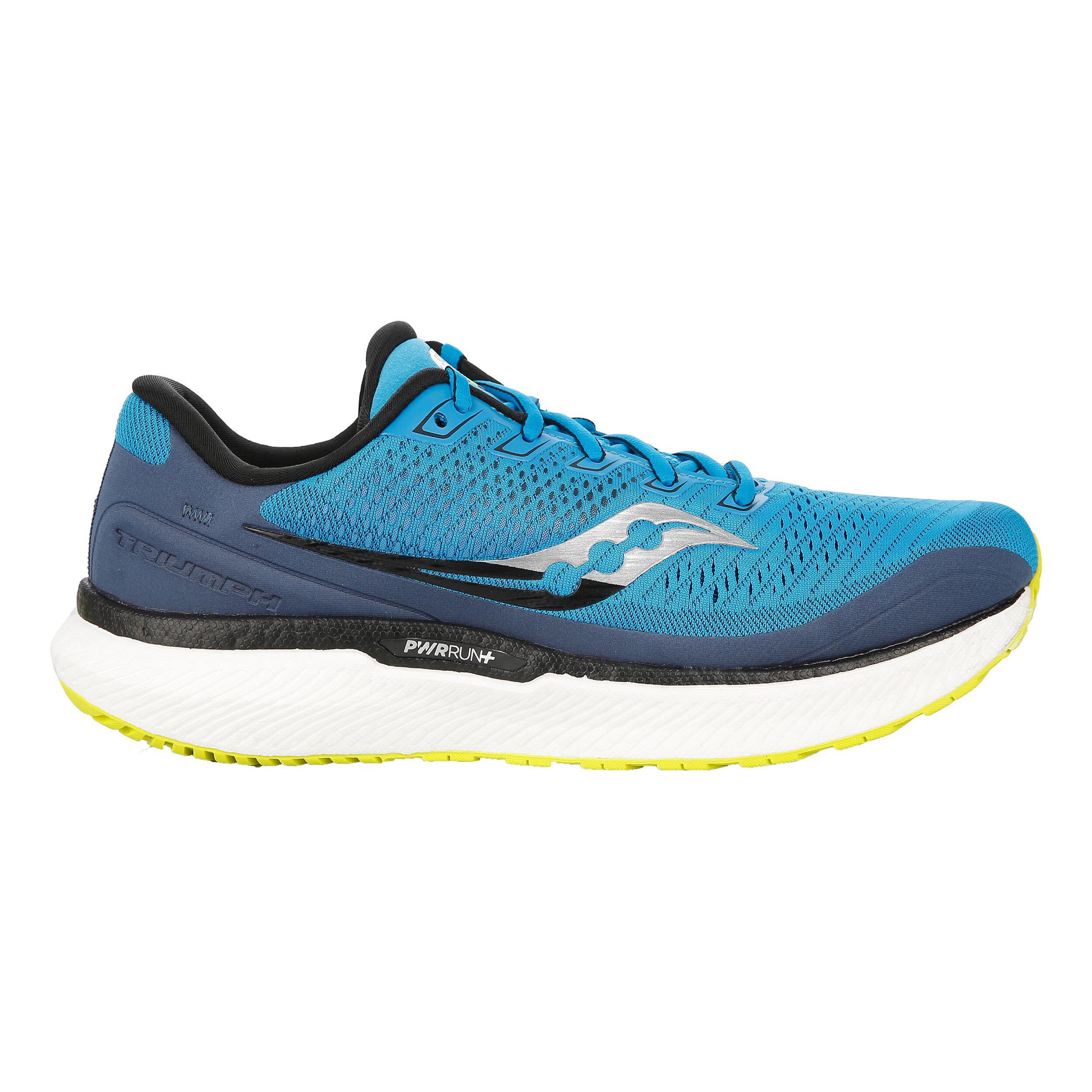 Buy Saucony Triumph 18 Neutral Running Shoe Men Blue Dark Blue in size 44 5 online Running Point COM