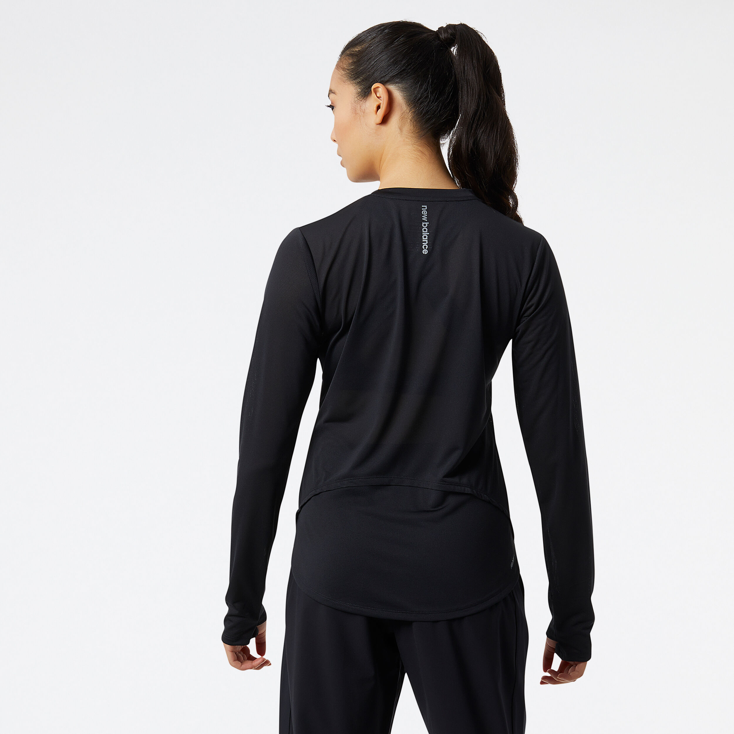 New balance long sleeve running top womens online