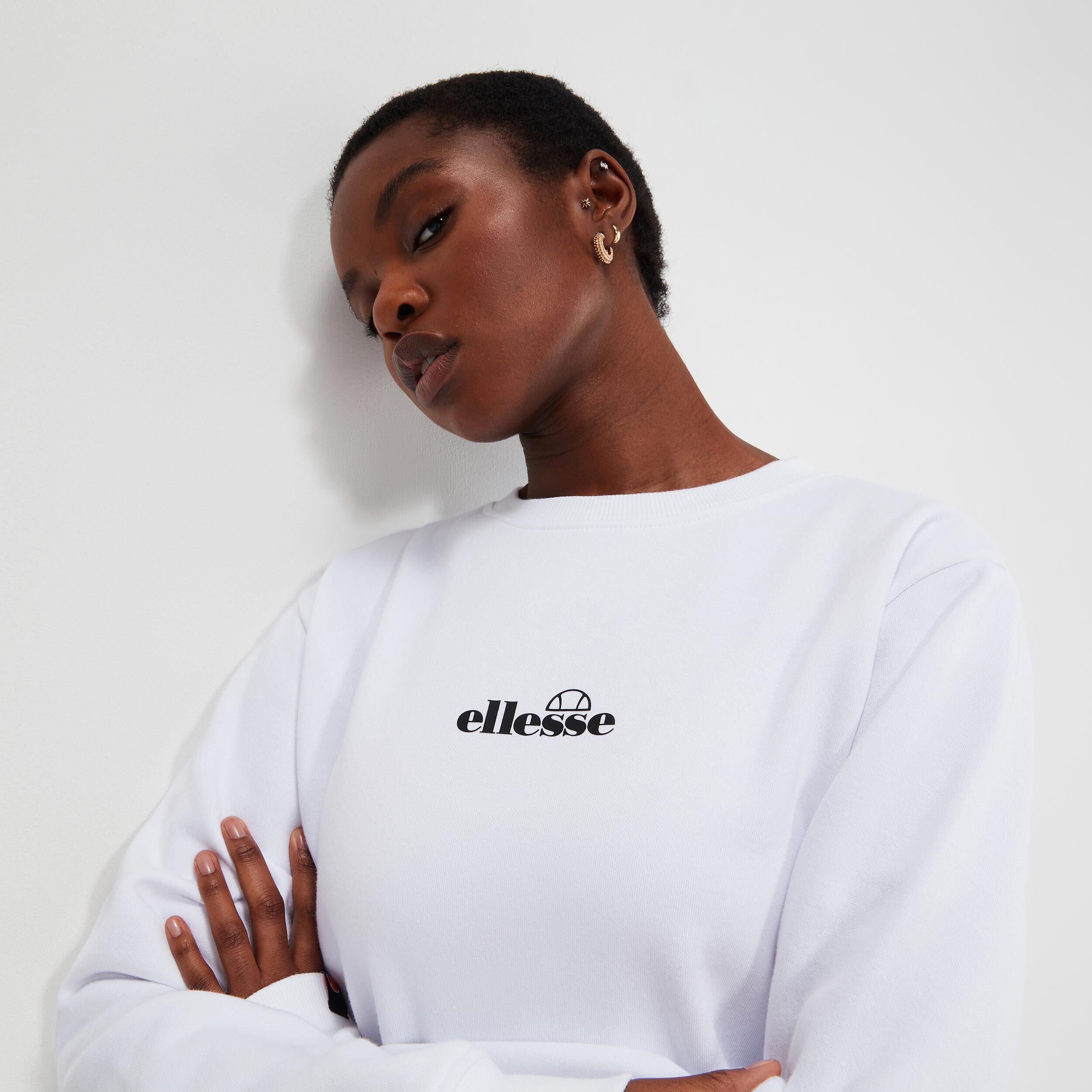 Ellesse white sweatshirt clearance