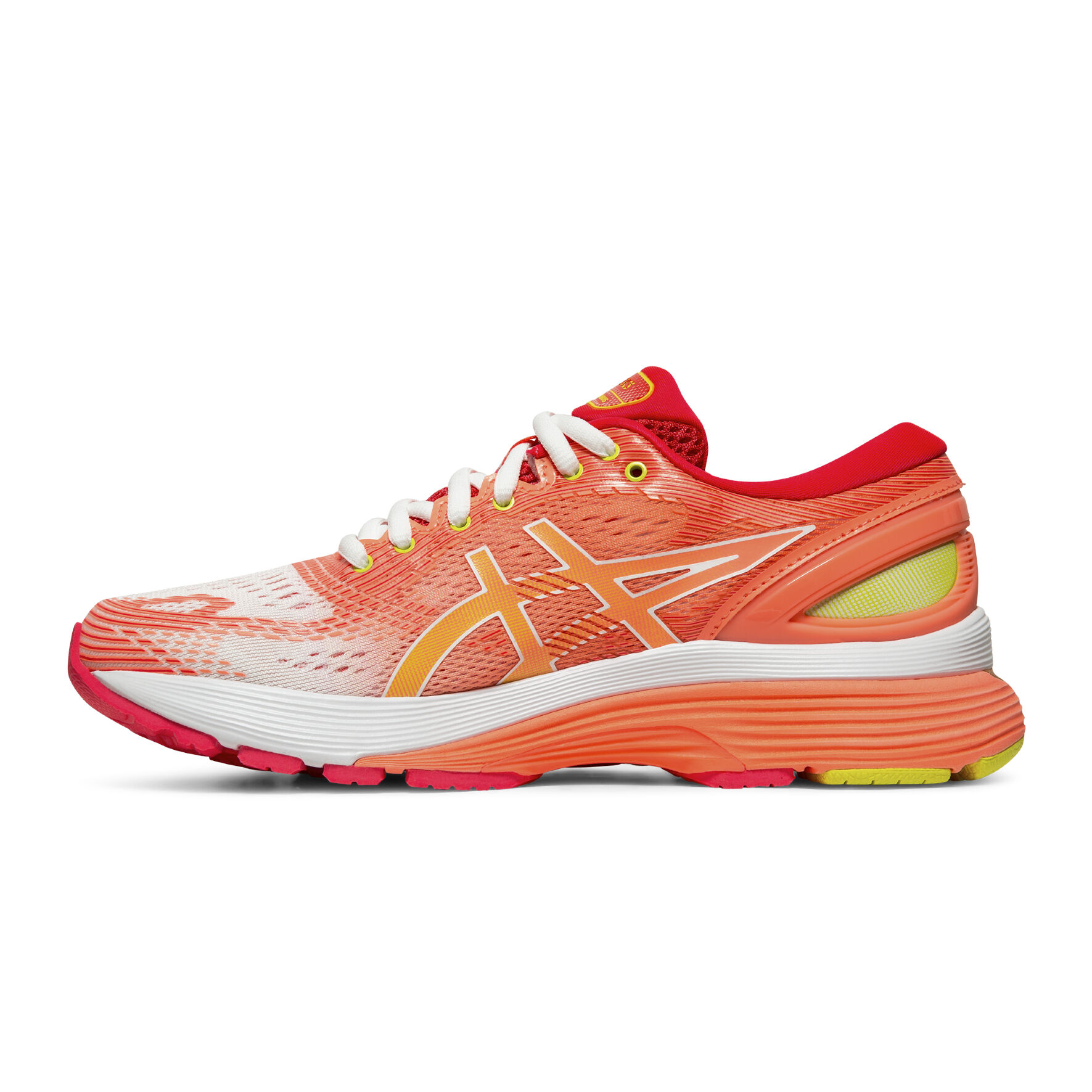 Buy ASICS Gel Nimbus 21 Neutral Running Shoe Women Coral Apricot online Running Point COM