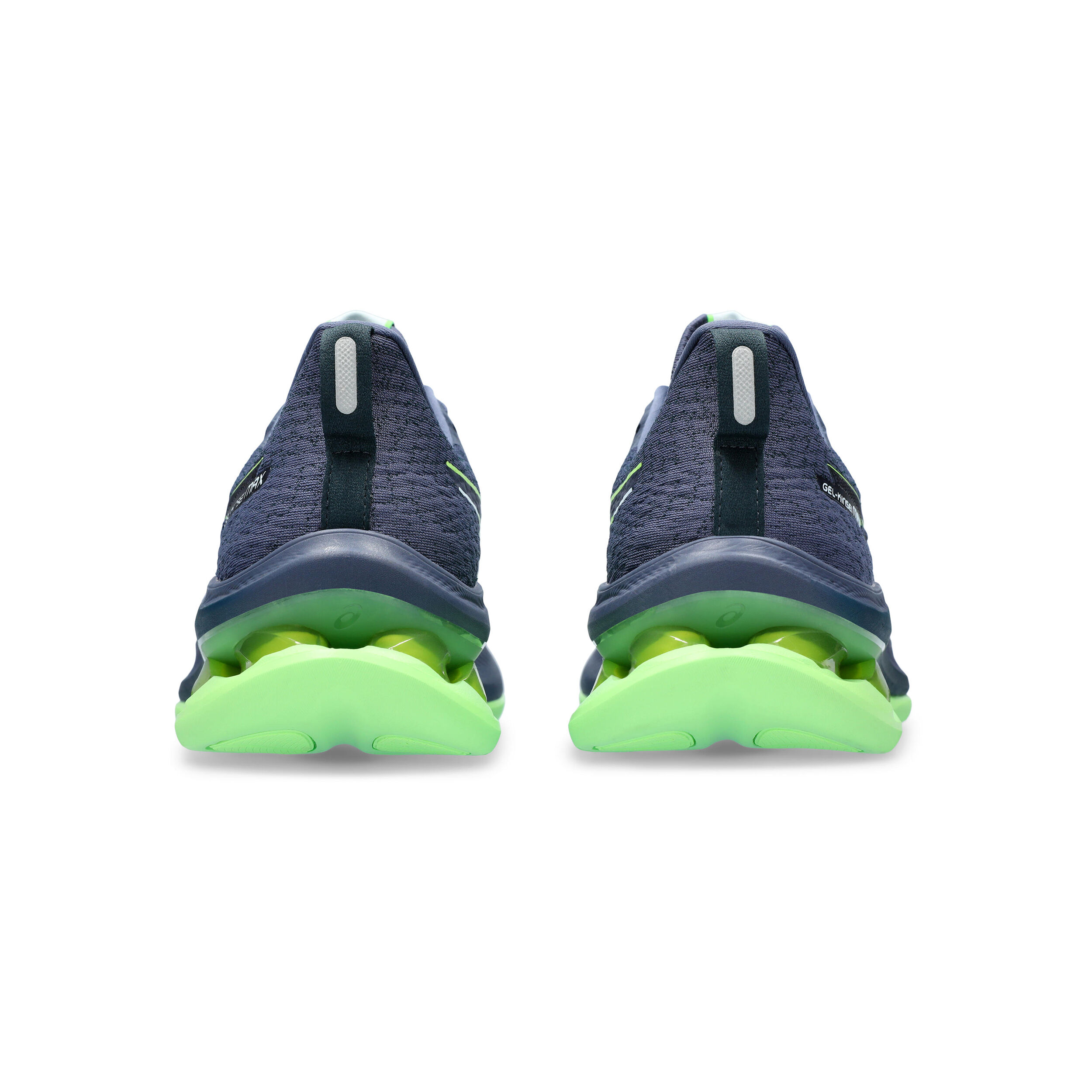 Buy ASICS Gel Kinsei Max Neutral Running Shoe Men Dark Blue Neon Green online Running Point COM