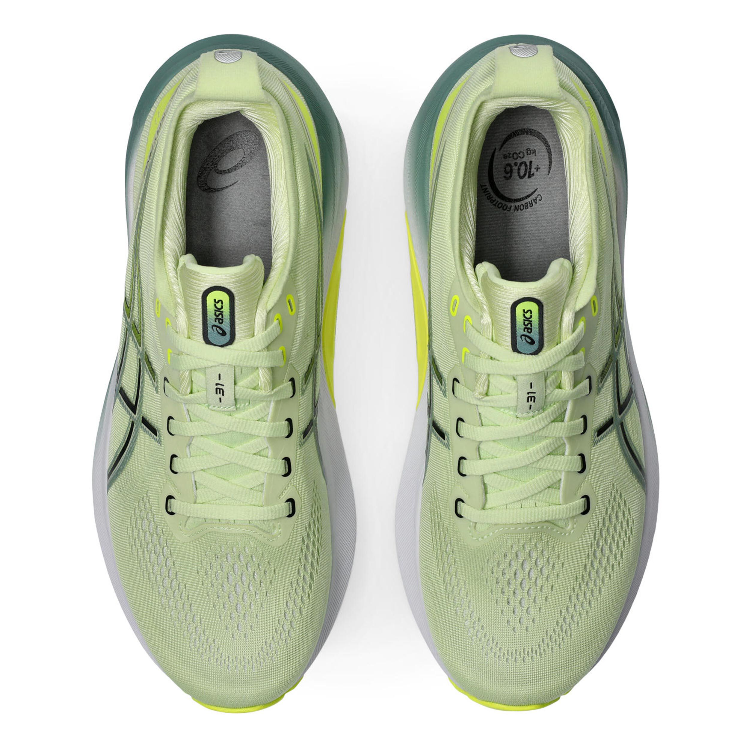 Mens green asics sale