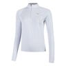 Velocity Cloudspun 1/4 Zip Running Shirt Women-Blue